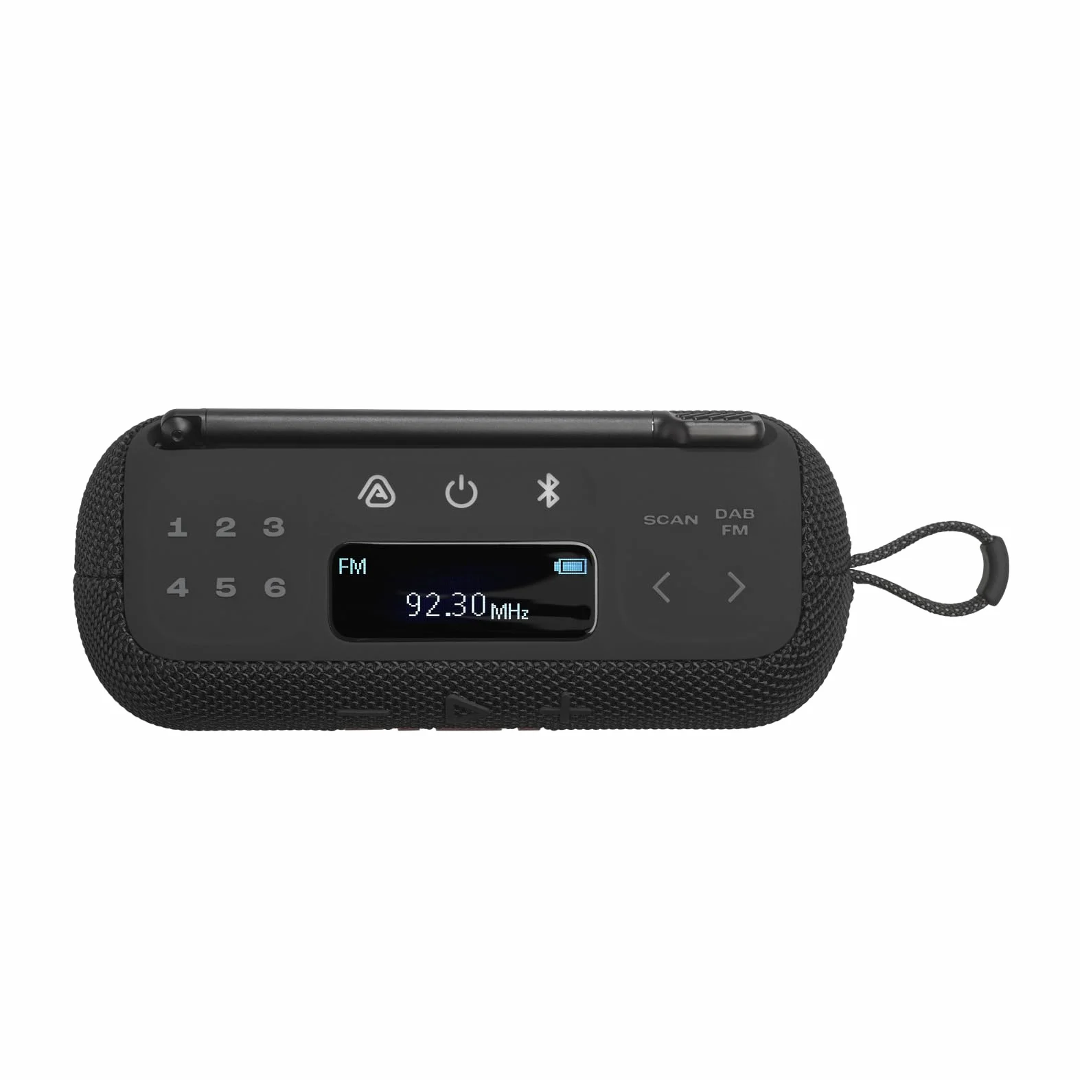 JBL Tuner 3 – przenośne radio DAB/DAB+/FM z Bluetooth, 6 stacjami, do 15 h odtwarzania, wodoodporność i pyłoszczelność IP68, Auracast, kompatybilne z aplikacją JBL Portable, czarne