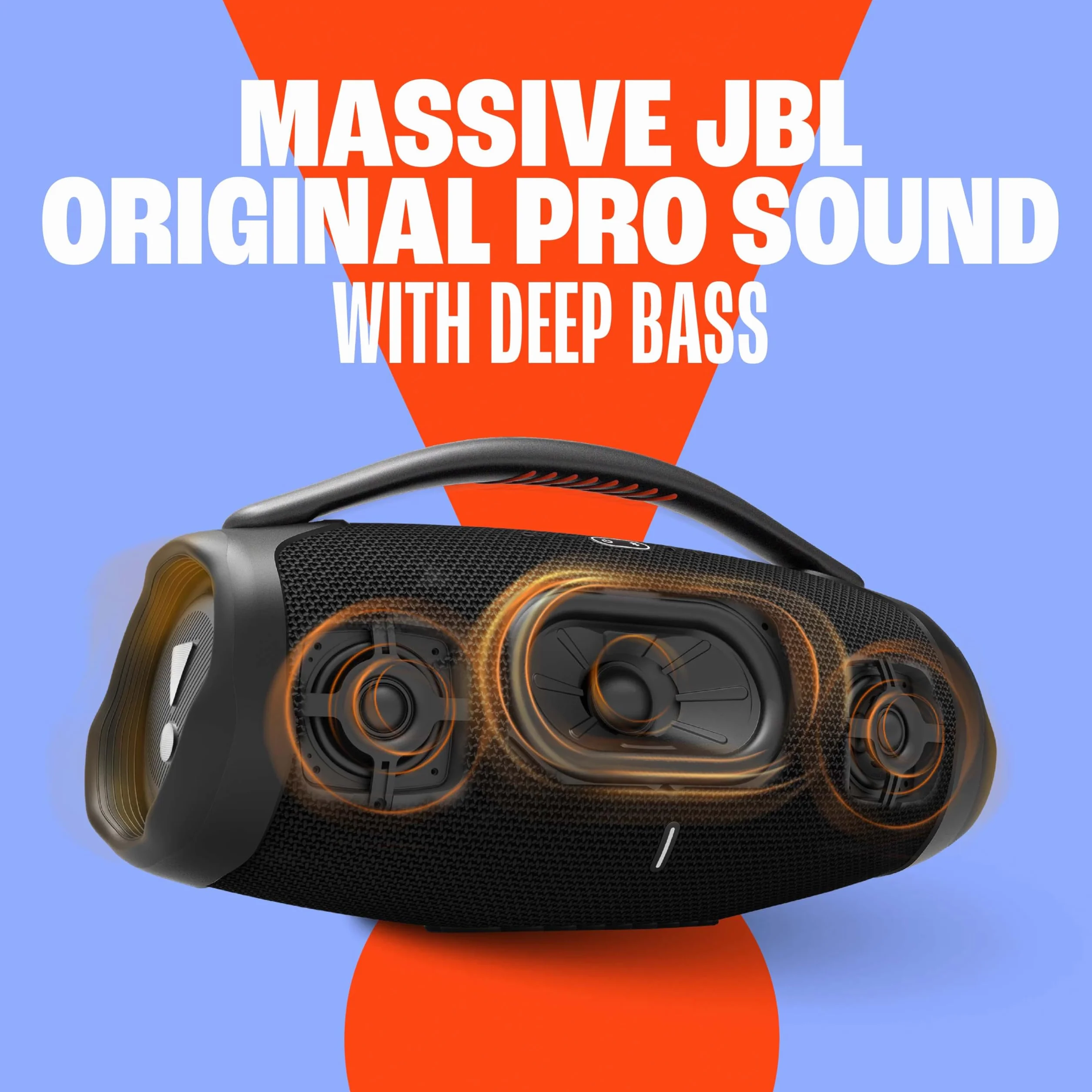 Jbl Boombox 3 Wi-Fi 6925281953859 Głośnik Przenośny, Czarny, 48,24 cm x 25,69 cm x 19,97cm