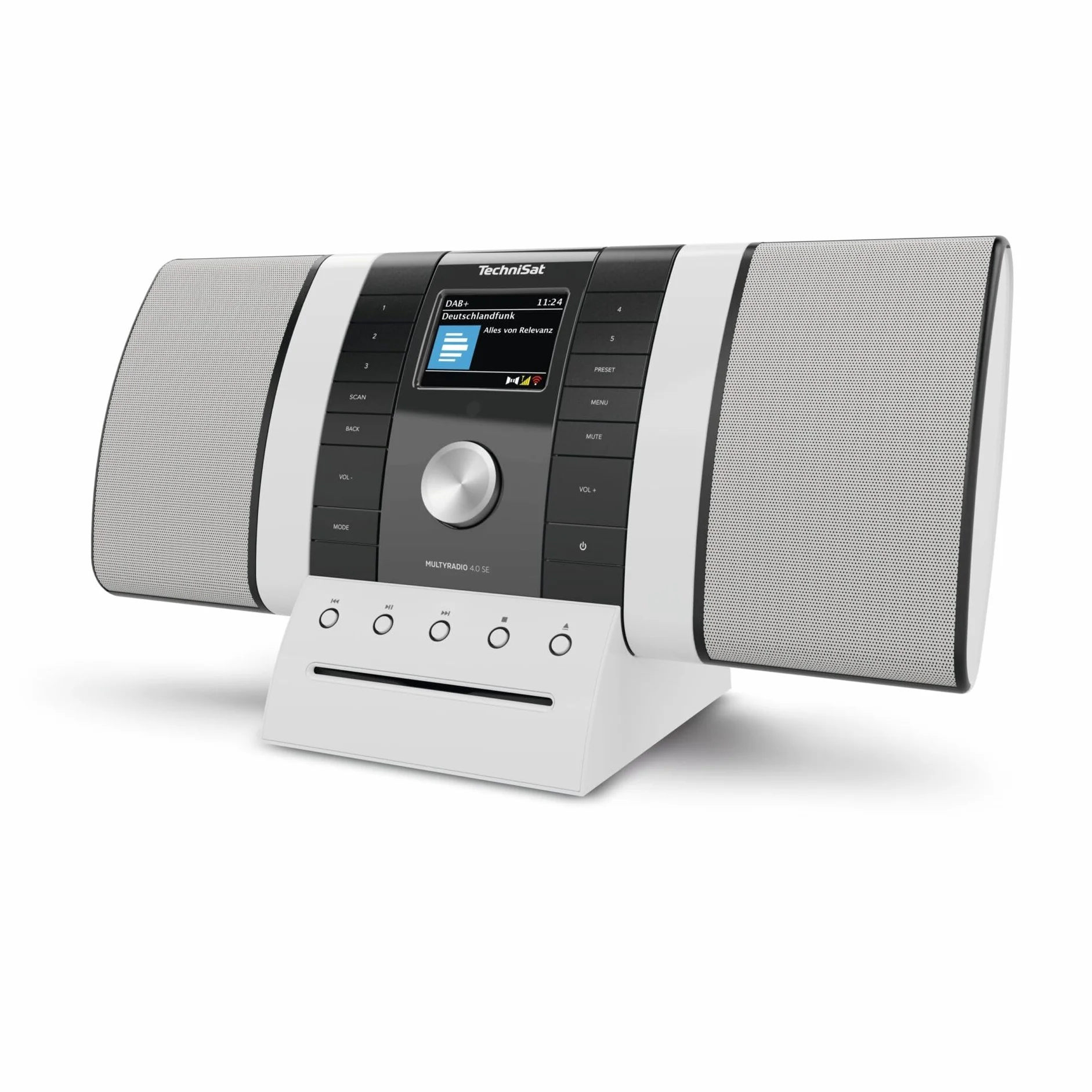 TechniSat MultyRadio 4.0 SE DAB+ UKW Internetradio mit CD-Player Farbdisplay
