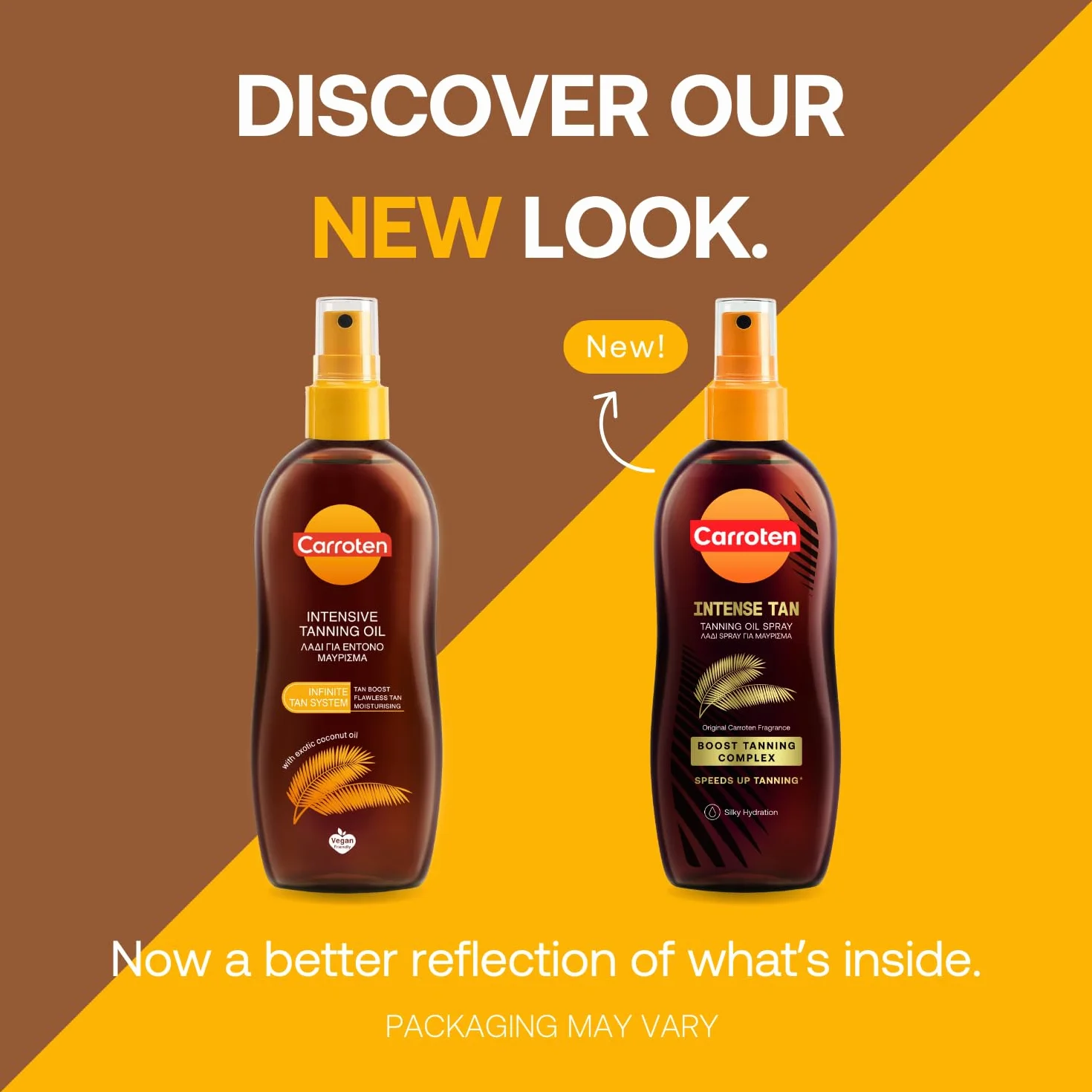 Carroten Intensive Tanning Oil 150 ml przyspieszacz opalania olejek z marchwi i kokosa witaminy A & E
