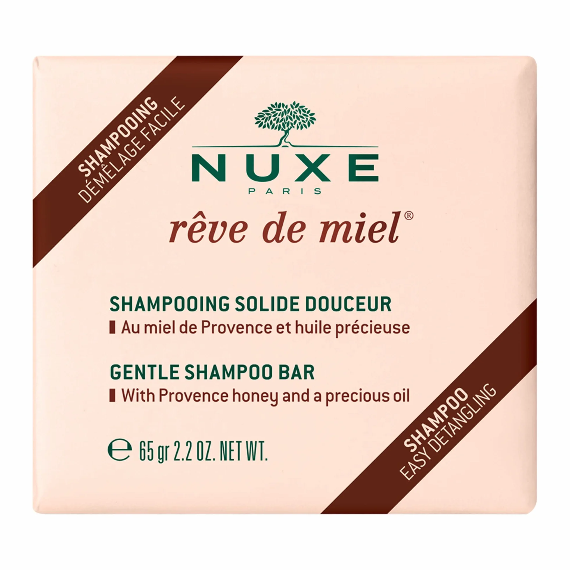 Nuxe Dream De Miel® Solid Soft Shampoo 65 Gr Unisex