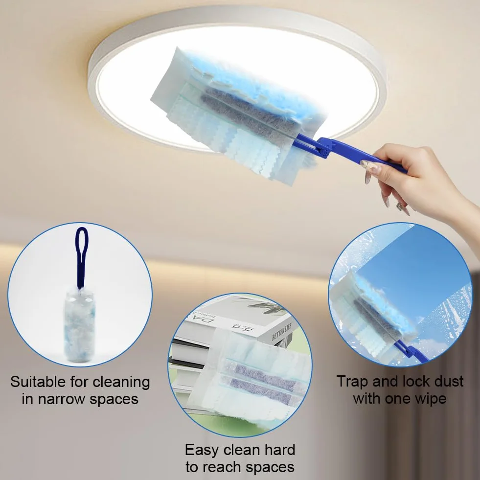 Vicloon Flash Duster 20 szt. do czyszczenia elektrostatycznego kurzu
