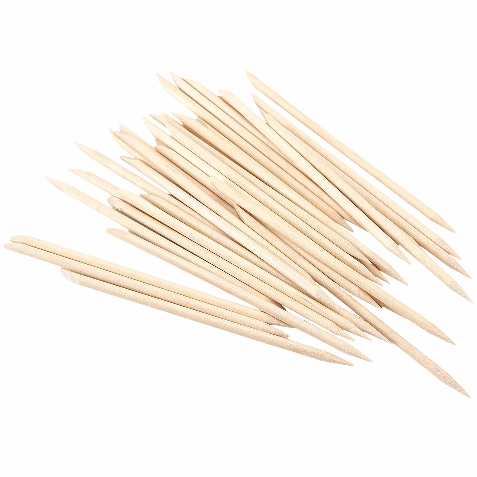 drewniane pałeczki do manicure 600 sztuk 11,4 cm dwustronne z drewna różanego