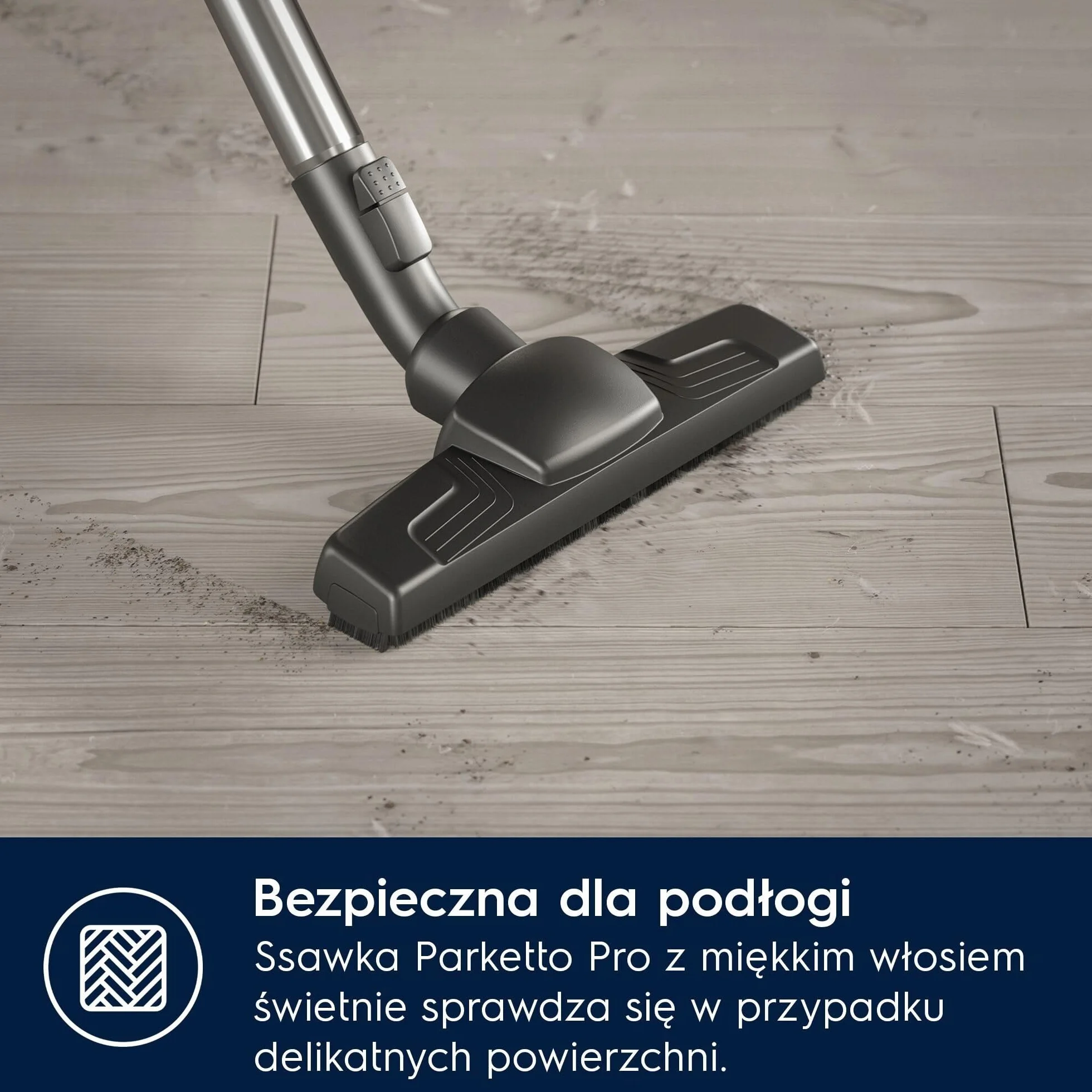 Electrolux Odkurzacz Workowy Clean 600 EB61C3WBL 73 dB 99,99% skuteczność odkurzania Kompaktowy 12 m Brąz