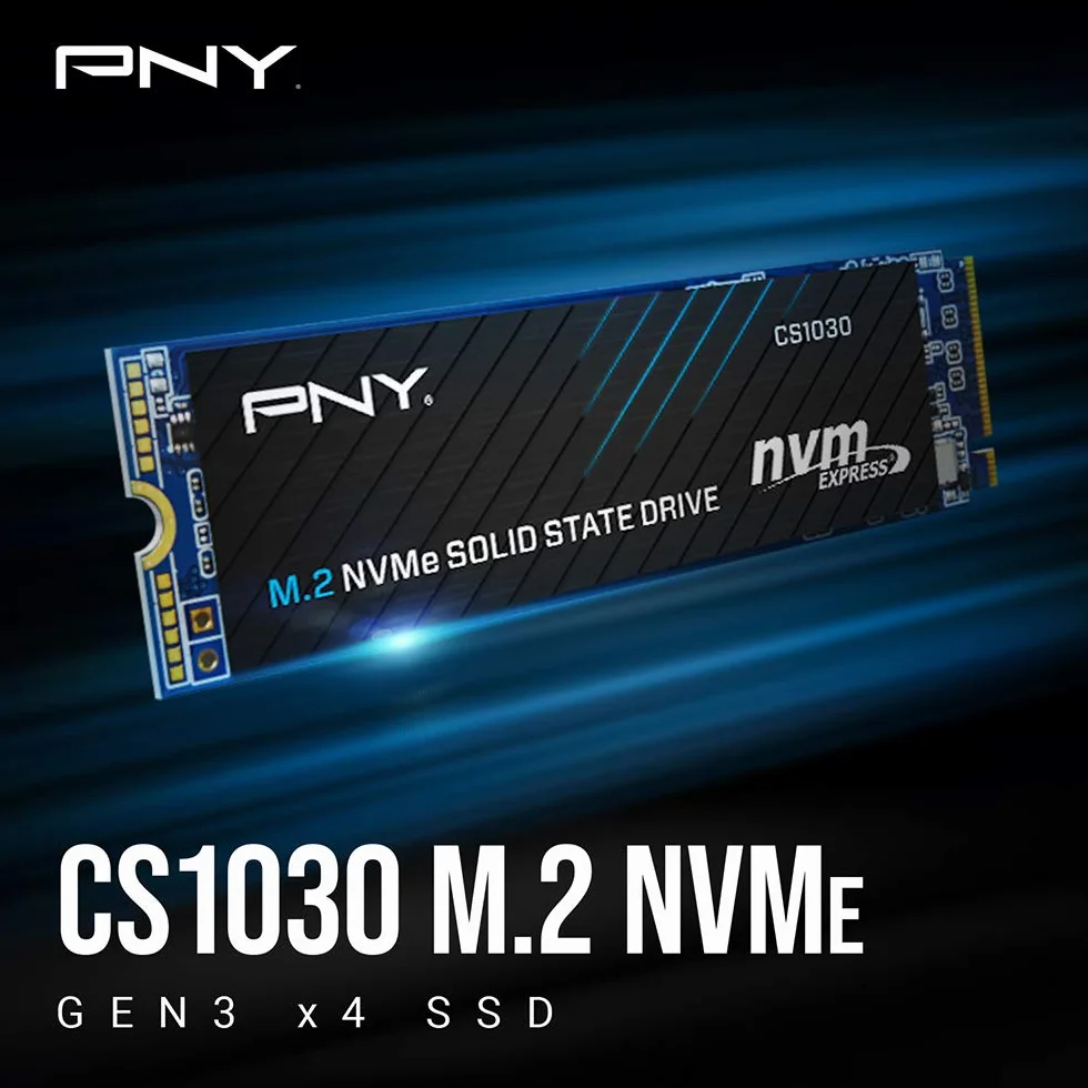 Pny Cs1030 M280CS1030-250-RB Dysk Ssd M.2 Nvme, Czarny, 250 GB