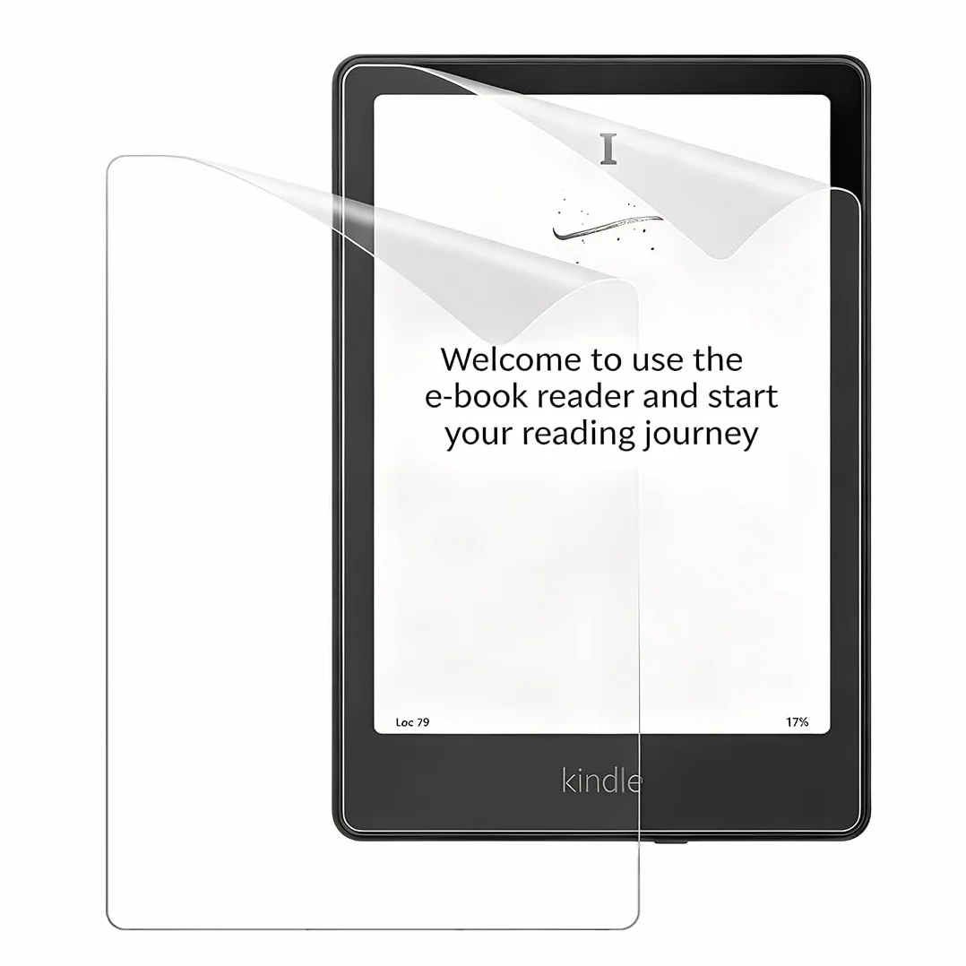 Matowa folia ochronna na wyświetlacz kompatybilna z Kindle Paperwhite 7 cali (12. generacja 2024) i Colorsoft Signature Edition - materiał PET premium z pełną ochroną