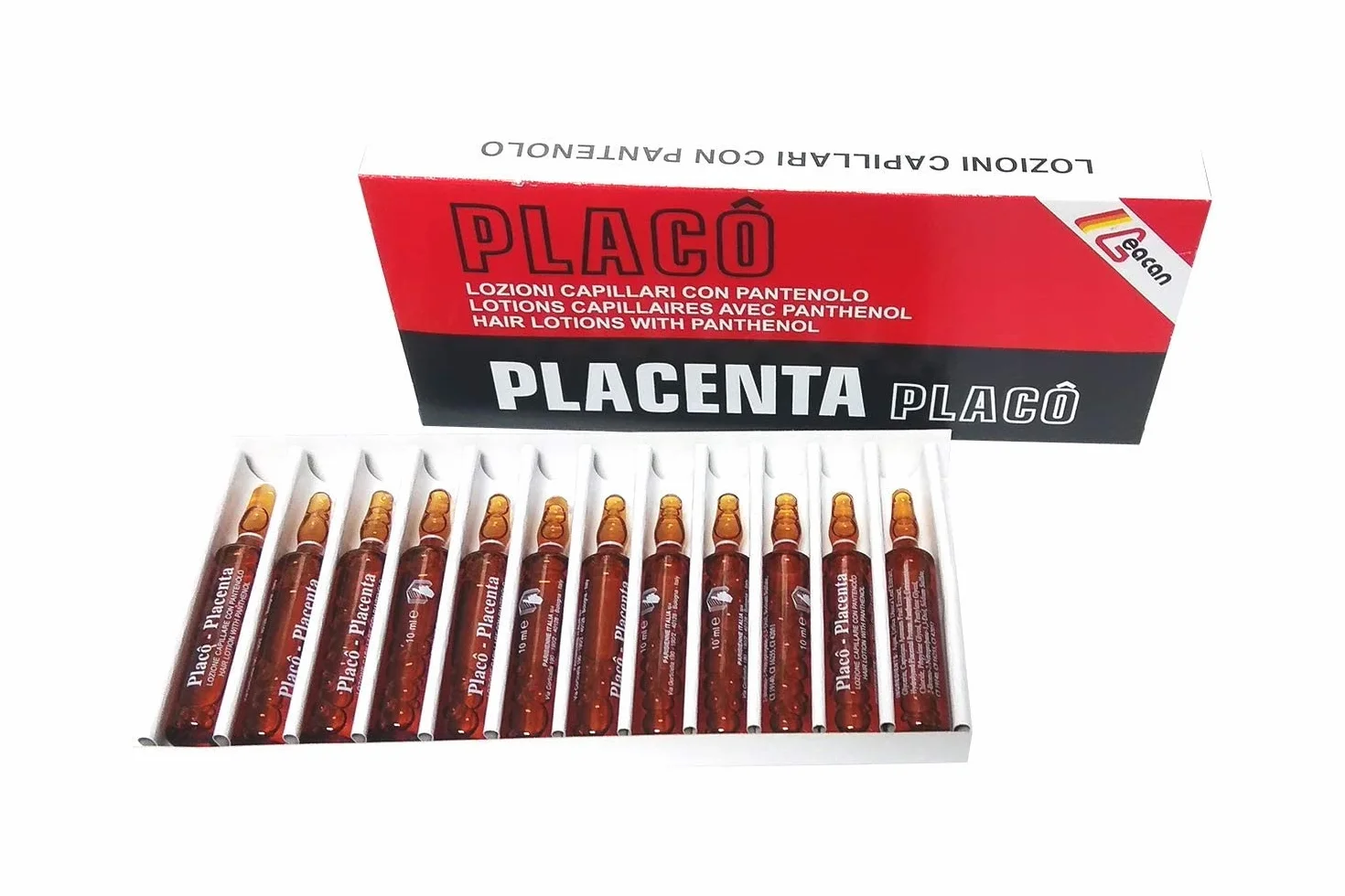 Ampułki na porost włosów, na kruche, słabe włosy 12x10ml