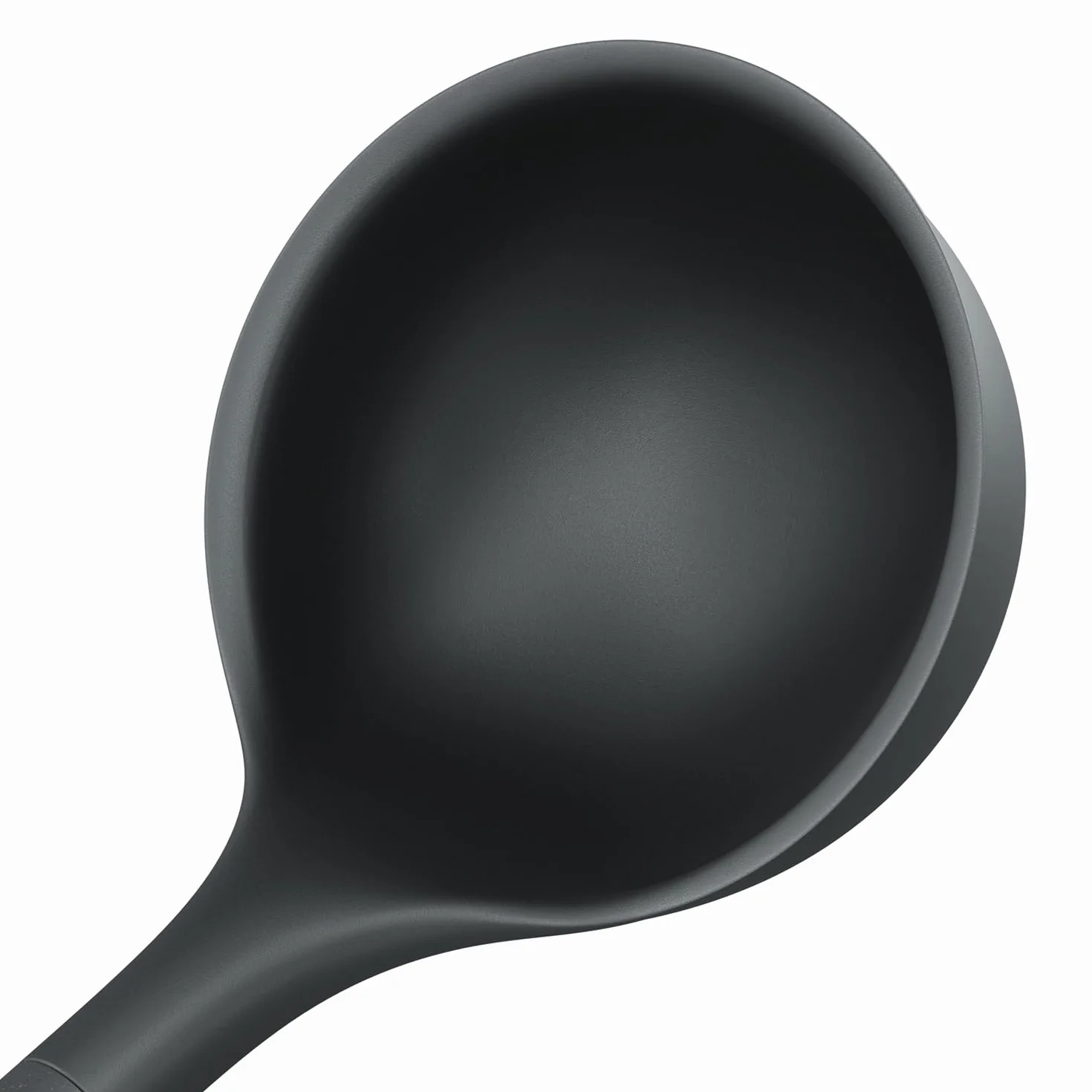 Zyliss Duża chochla zrównoważona słoma pszeniczna nylon łyżka do zupy 31 cm szary