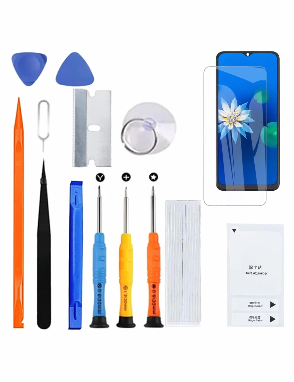 H&LYCYJ Wyświetlacz ekran do Samsung Galaxy A23 4G A235F A235F/DS A235F/DSN A235M A235M/DS LCD ekran zamienny zestaw montażowy z ramką