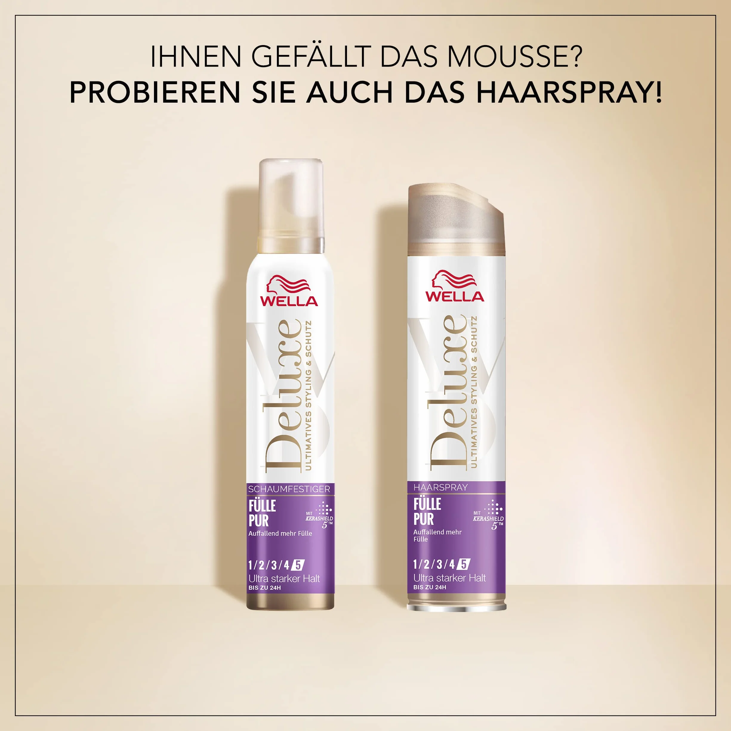WELLA Deluxe czysta pianka wzmacniająca, 200 ml