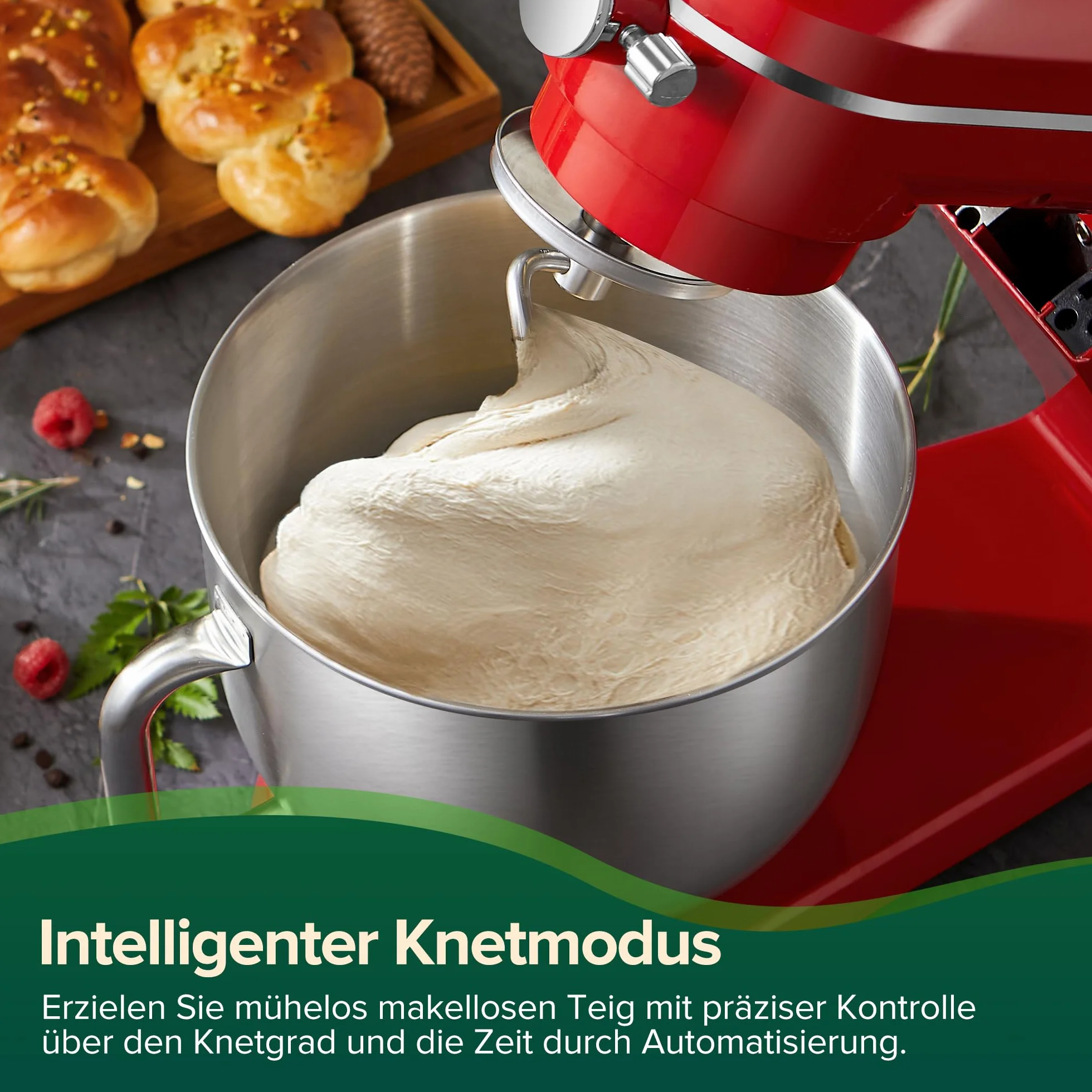 Chefree Robot Kuchenny 1800W 7L 10 Biegów M500 Czerwony