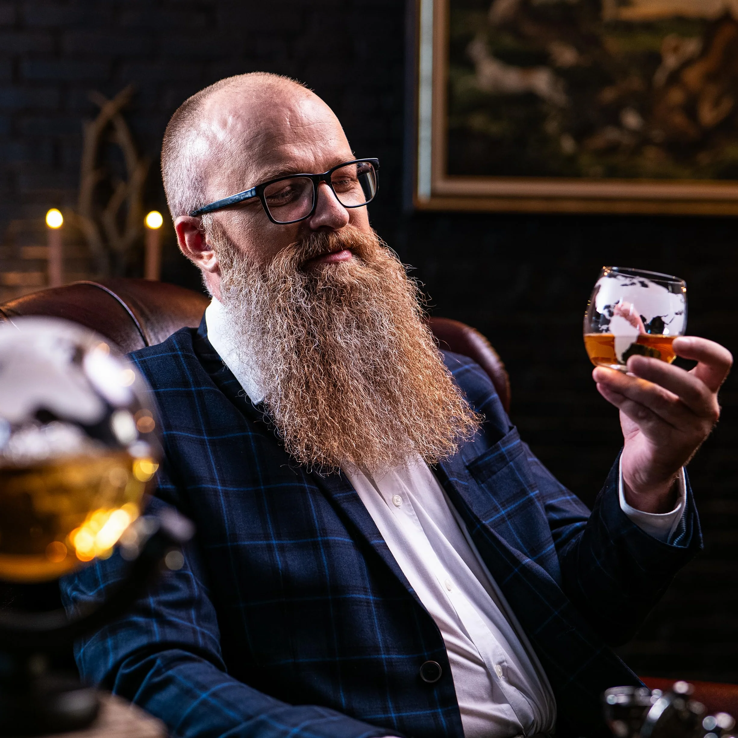 WHISISKEY Zestaw Szklanki do Whisky 285ML - Prezentowy Pudełko Akcesoria