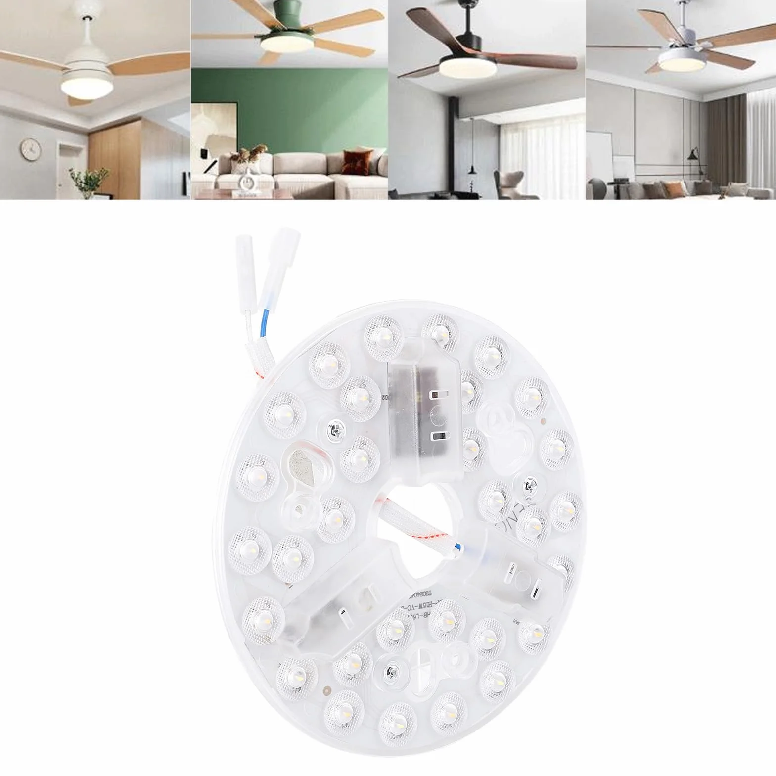 Zestaw światła LED 5.3 cala 15W Okrągły Panel Sufitowy 3CCT Dimmable 3000K/4200K/6500K 95-265V