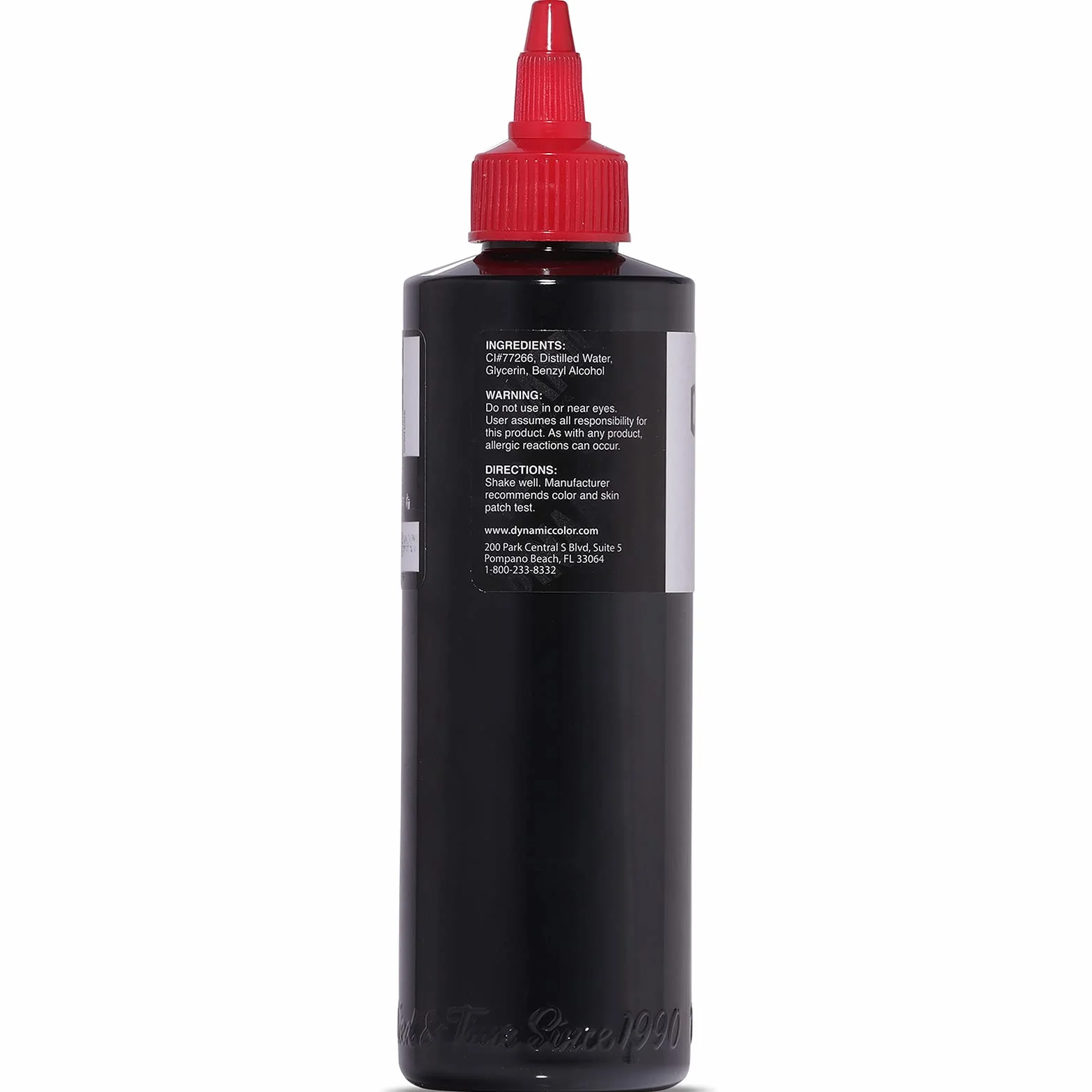 Dynamic Color Union czarny atrament do tatuażu zgodny z rozporządzeniem UE REACH (240 ml (226.8 g))