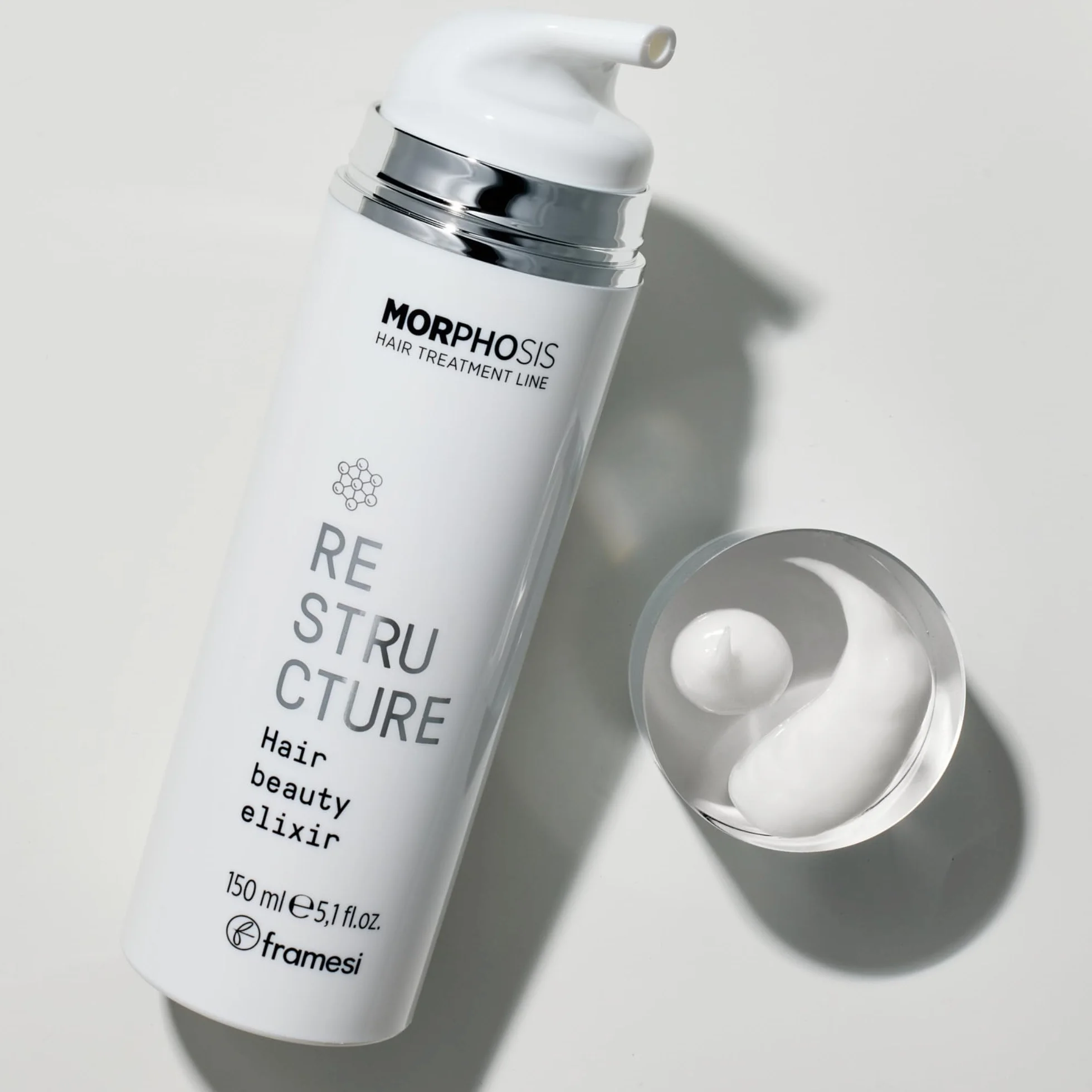 Framesi Morphosis Restructure Hair Beauty Elixir 150 ml - regenerujący lakier do włosów zniszczonych