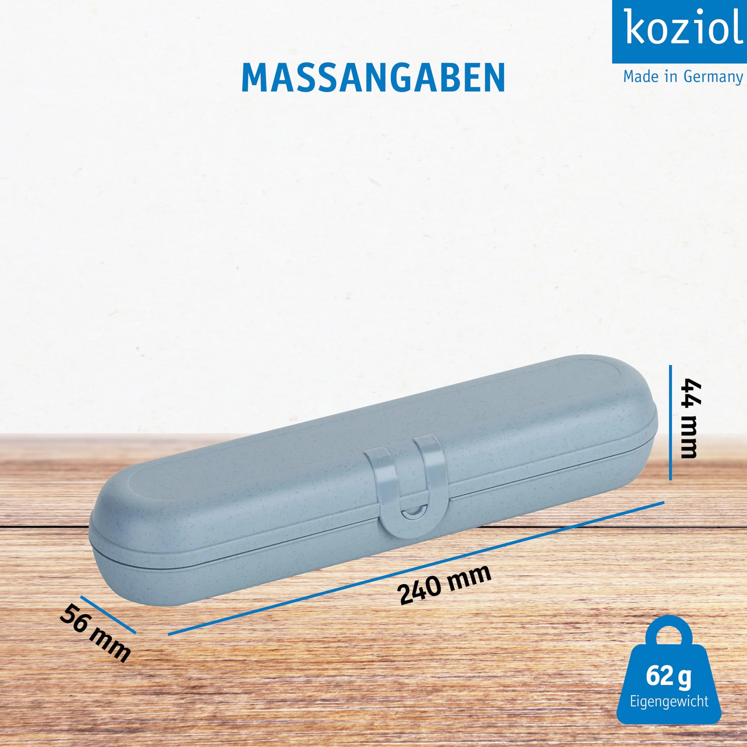 Koziol Etui na sztućce Nature Flower Blue
