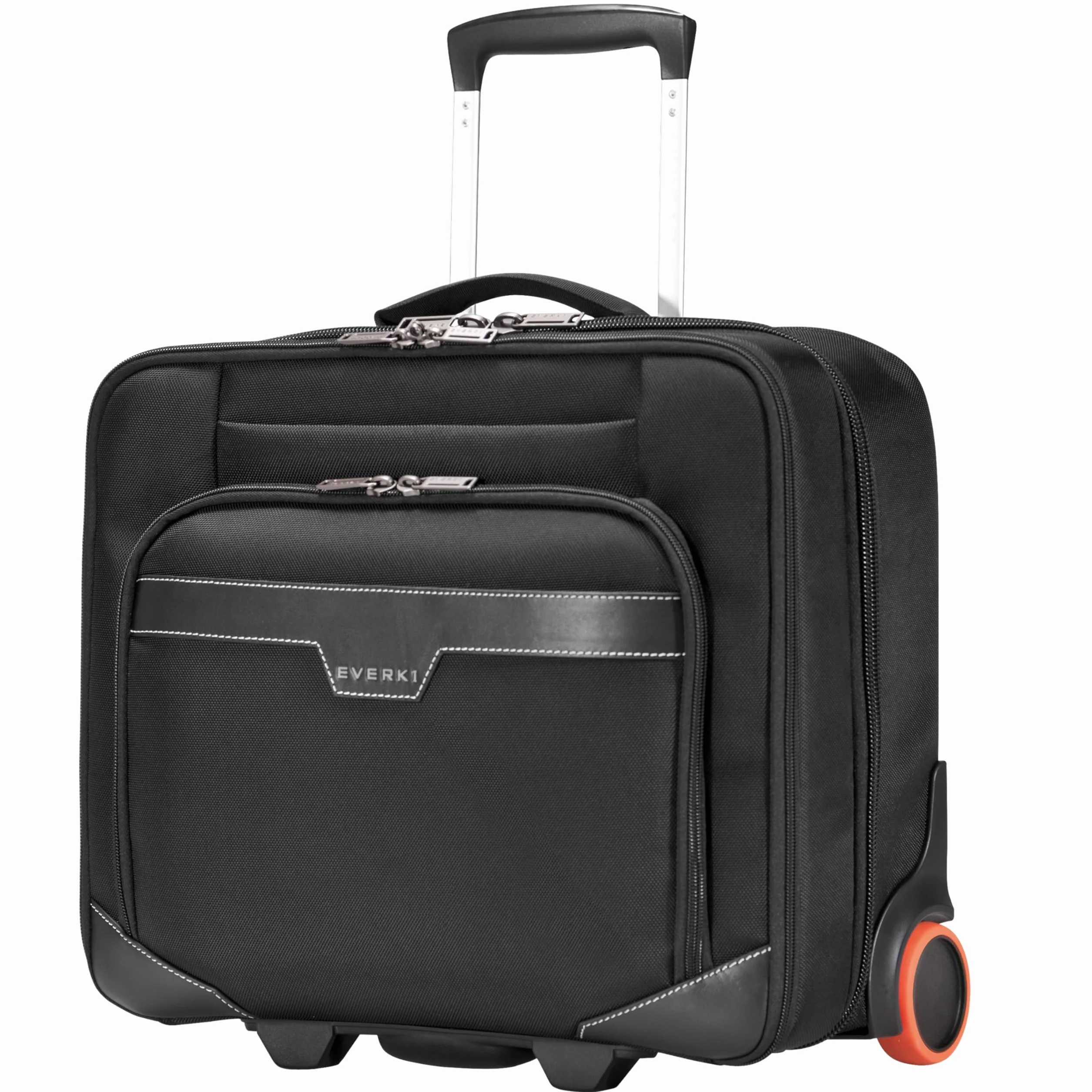 Everki 90981 Journey – wózek na laptopa – aktówka na kółkach 28 cm do 40.6 cm z możliwością dostosowania, Czarny, Geräte von 11 bis 16 Zoll, aktówka na laptopa