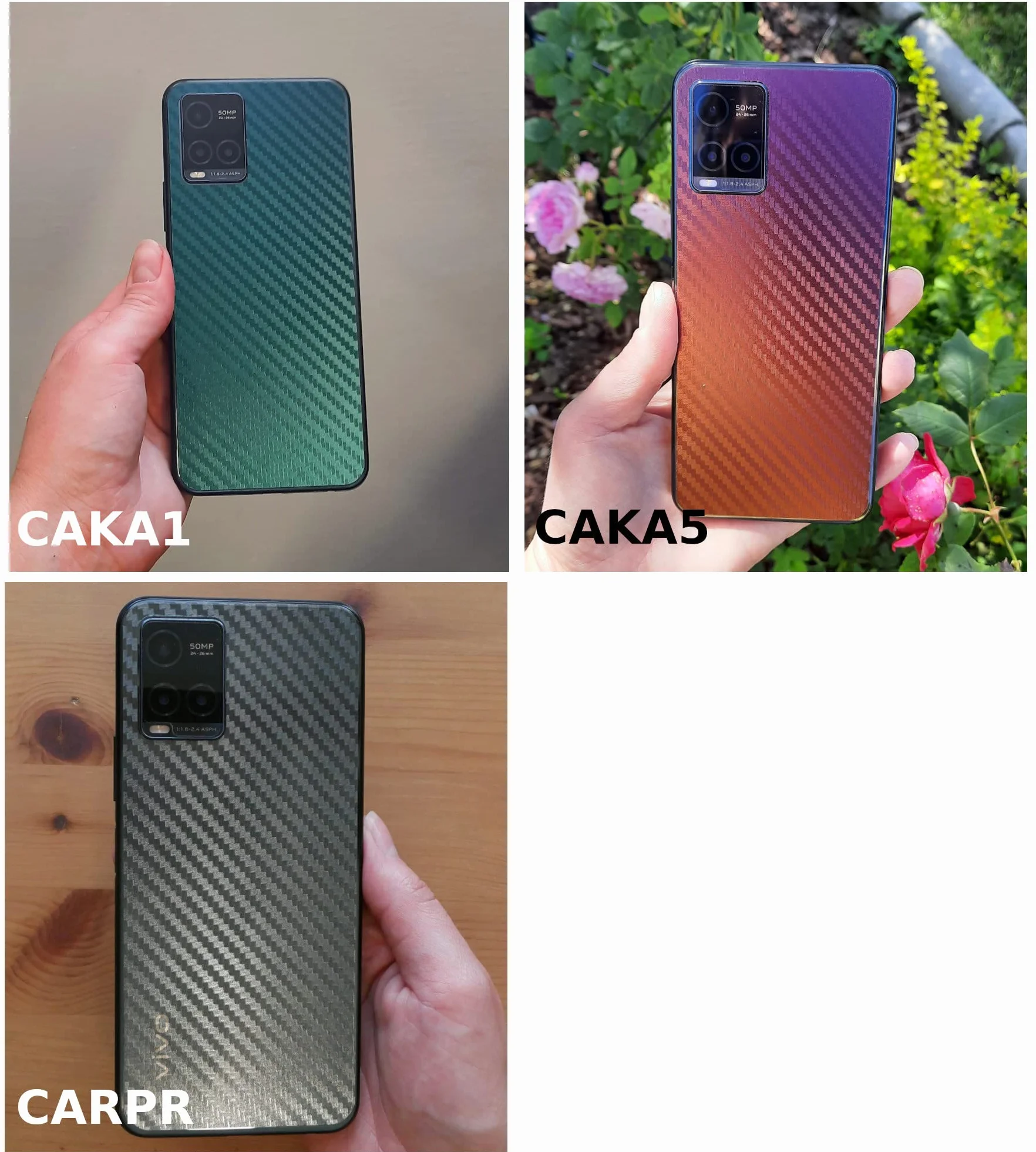 apgo Skins folia naklejka skórka strukturalna na TYŁ do Apple iPhone 13 Pro - Carbon Czarny