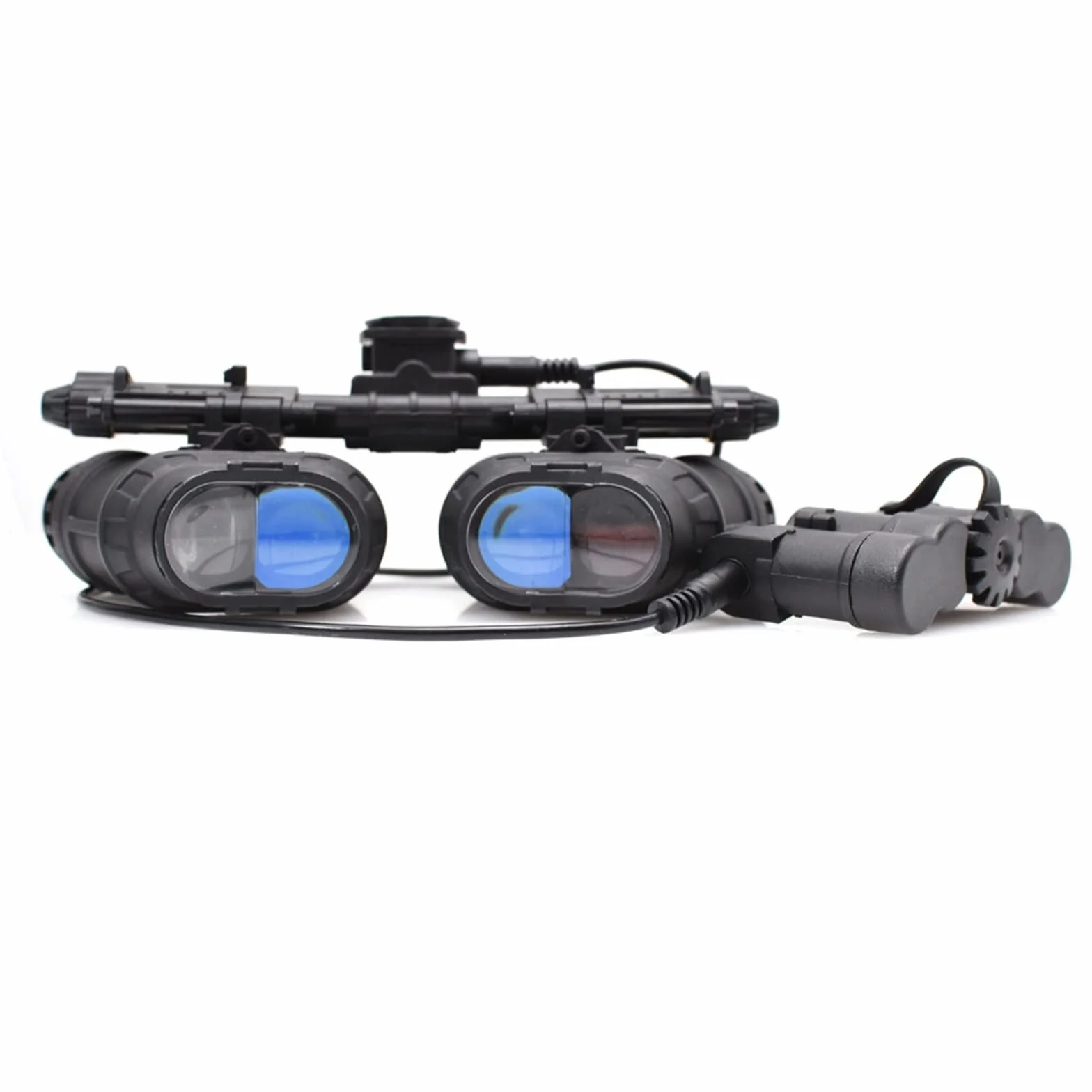 Noktowizor, FMA GPNVG 18 Gogle noktowizyjne Akcesoria do kasku Model NVG DUMMY z soczewką roboczą i kablem Do Nocnego OgląDania Lub Obserwacji (Color : A)