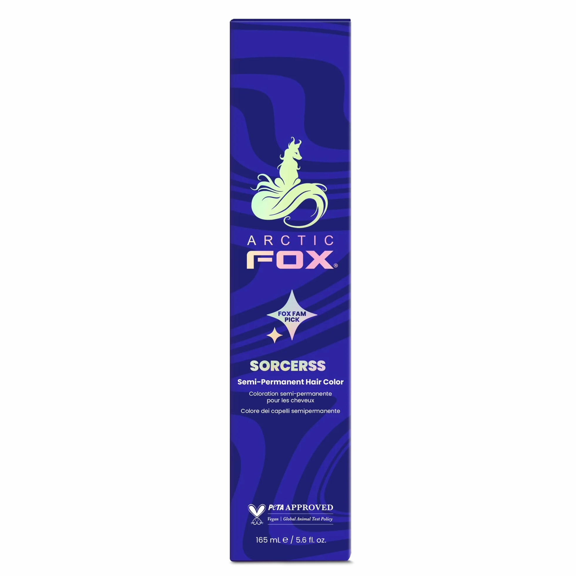 Arctic Fox Farba do włosów, 100% wegańska i nietestowana na zwierzętach, półtrwała, 165 ml