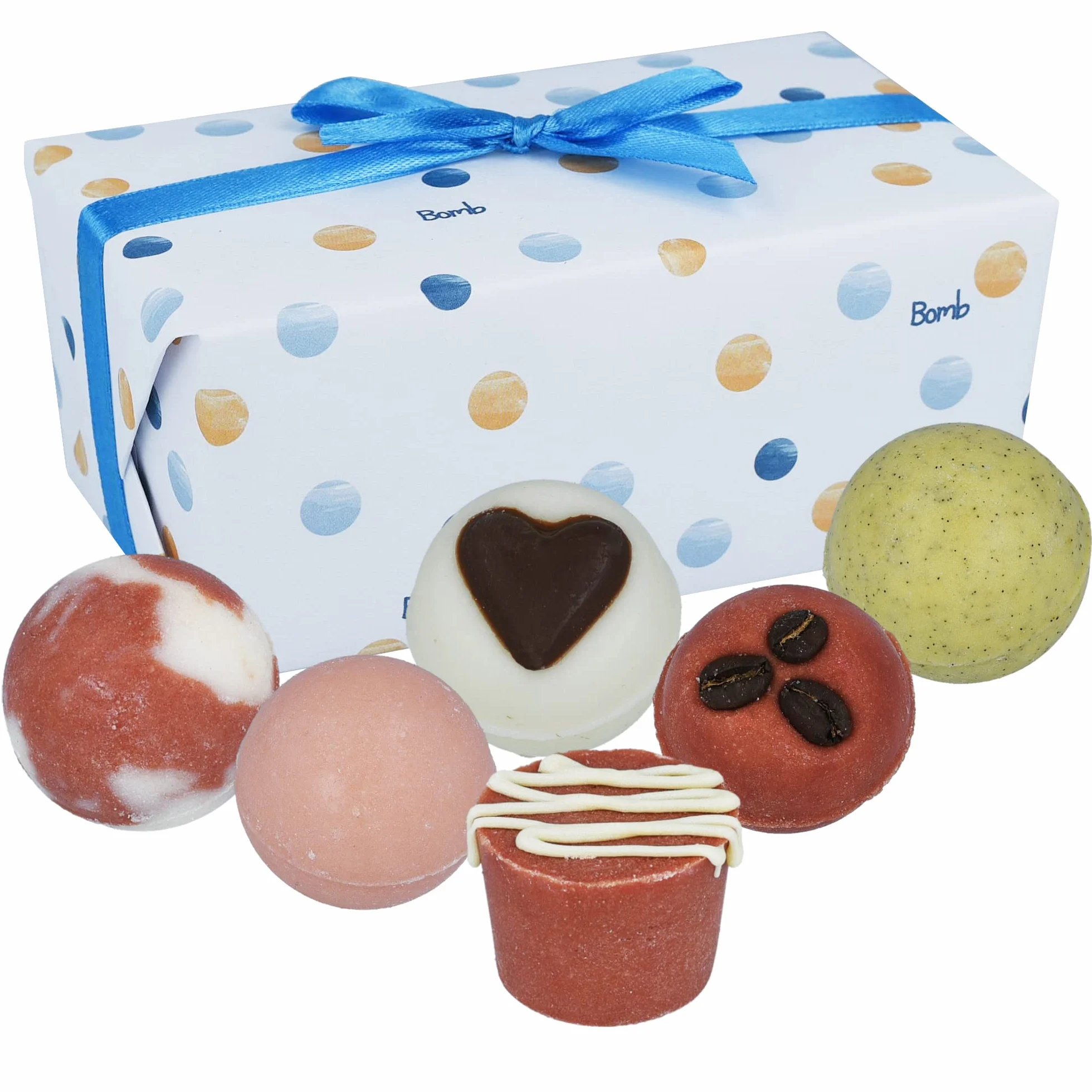 Bomb Cosmetics Chocolate Bath, Zestaw Prezentowy, 6 Sztuk