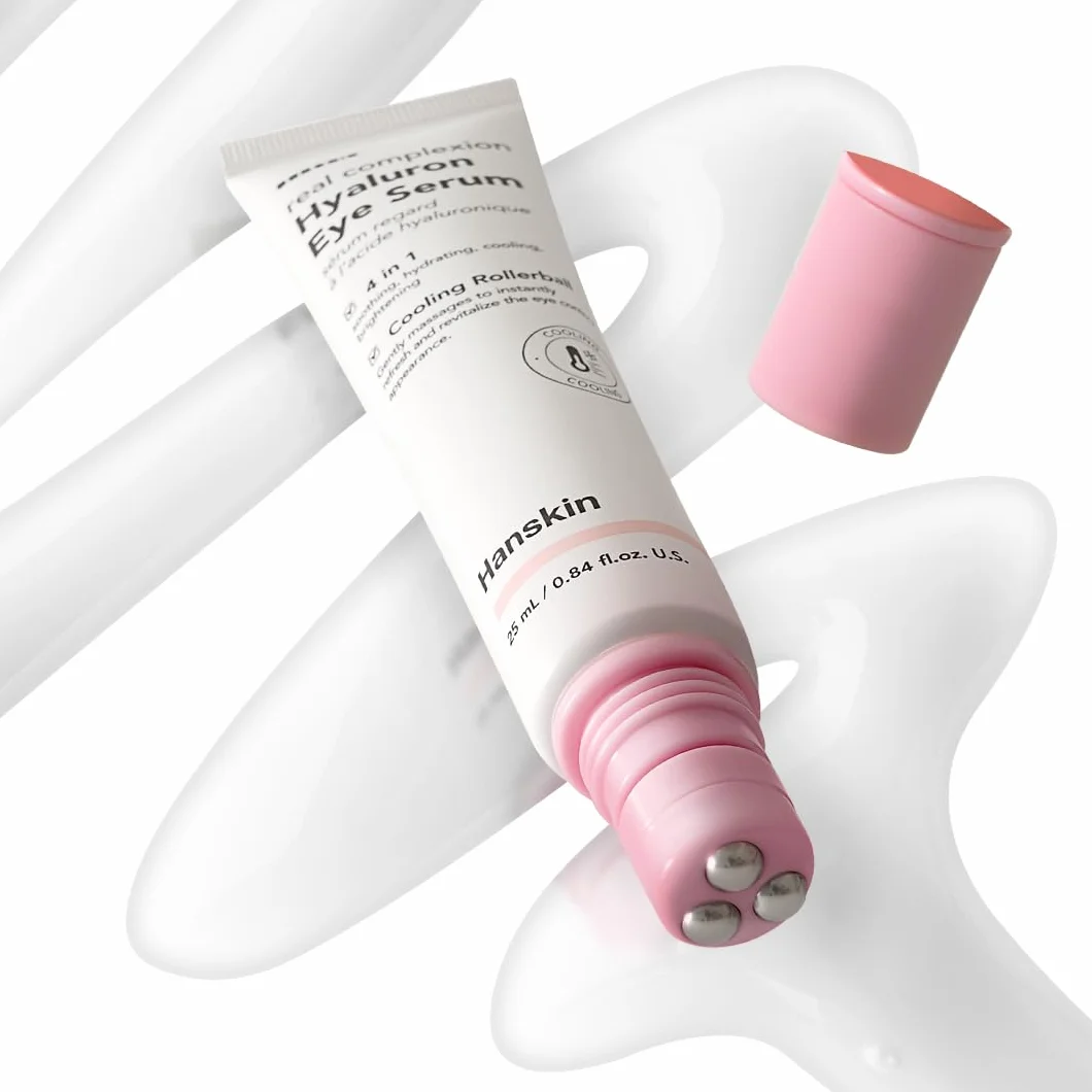 Serum do oczu z kwasem hialuronowym, kofeiną, krem pod oczy przeciw zmarszczkom i cieniom, przeciwstarzeniowym, krem do oczu, serum nawilżające do oczu dla mężczyzn i kobiet