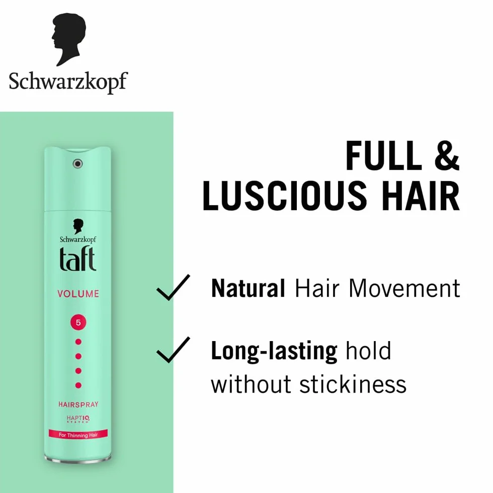 SCHWARZKOPF Spray 200 mm Schwarzkopf Professional Taft Volume Mega Strong 5 Spray do włosów