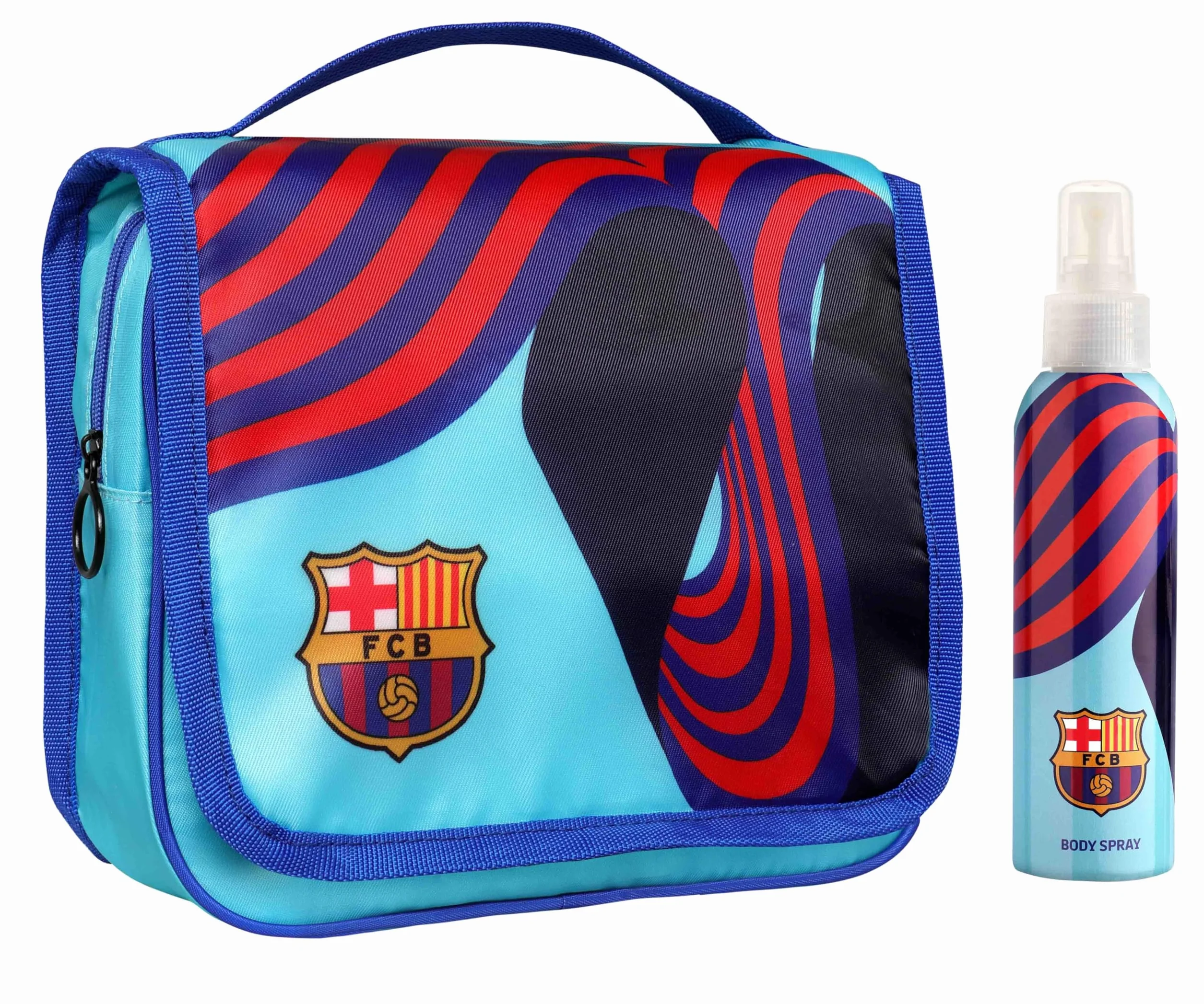 FC Barcelona Damska kosmetyczka z wodą kolońską 150 ml