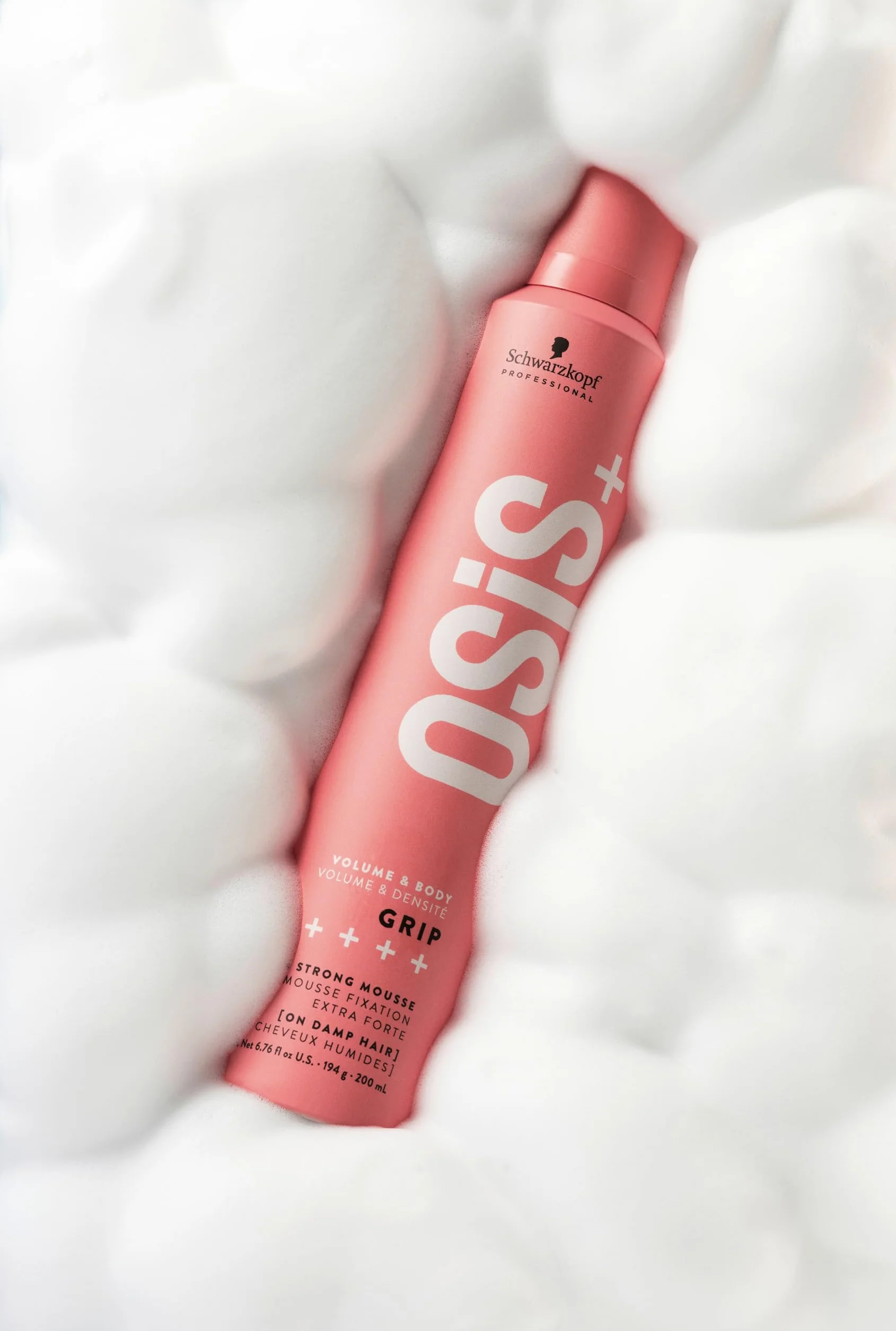 Schwarzkopf OSiS+ Grip Ekstremalna pianka mocująca, 200 ml
