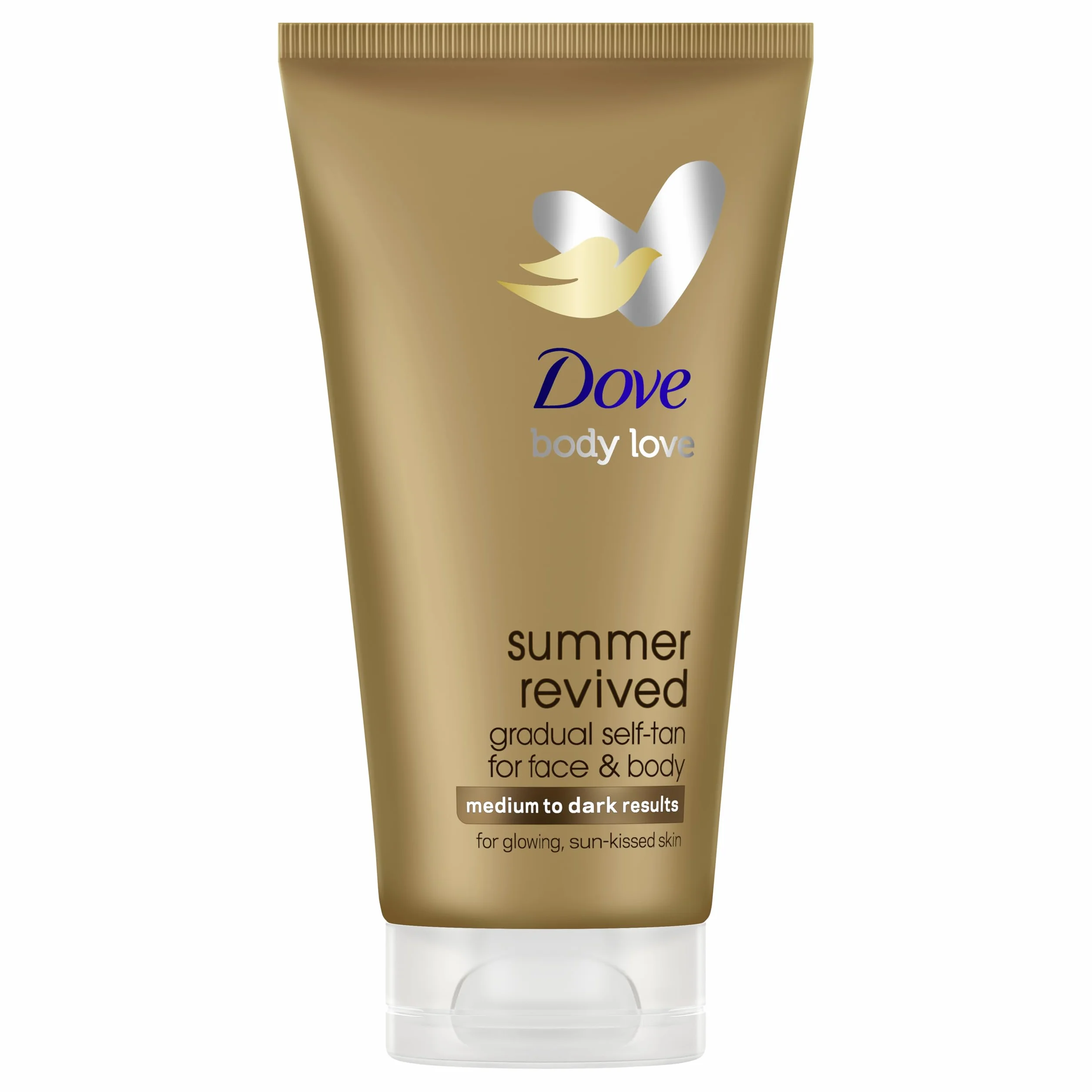 Dove Letni Revived Balsam do twarzy Samoopalacz do skóry o średnim lub ciemnym odcieniu 75 ml