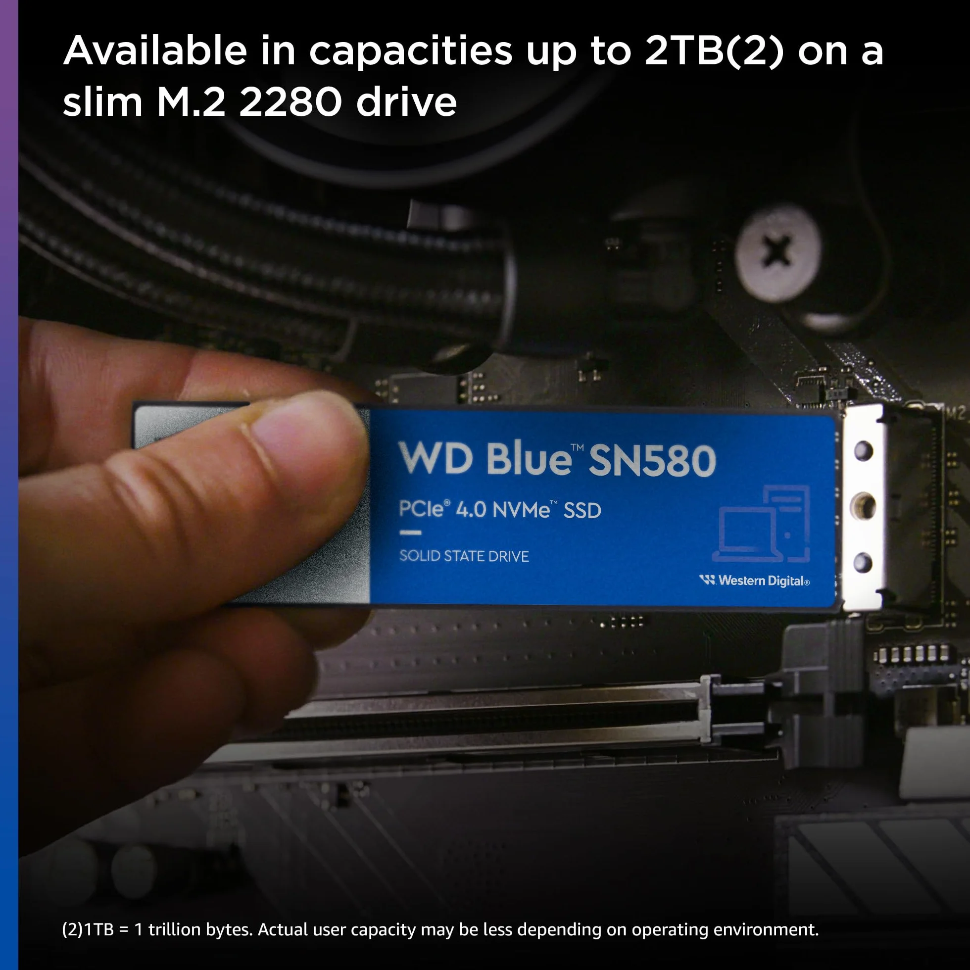 Western Digital WD-Blue SA580 SSD NVMe4.0 4150-4150MB/s 2TB