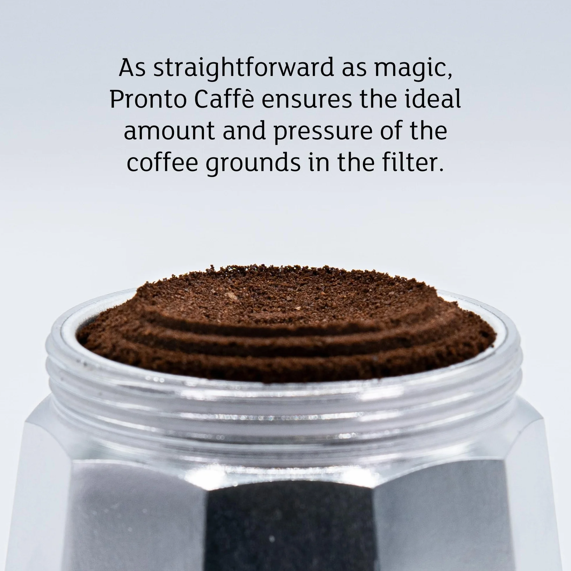 Lavatelli ProntoCoffee Black pojemnik na kawę w proszku z dozownikiem do ekspresów 12 filiżanek 10 cm