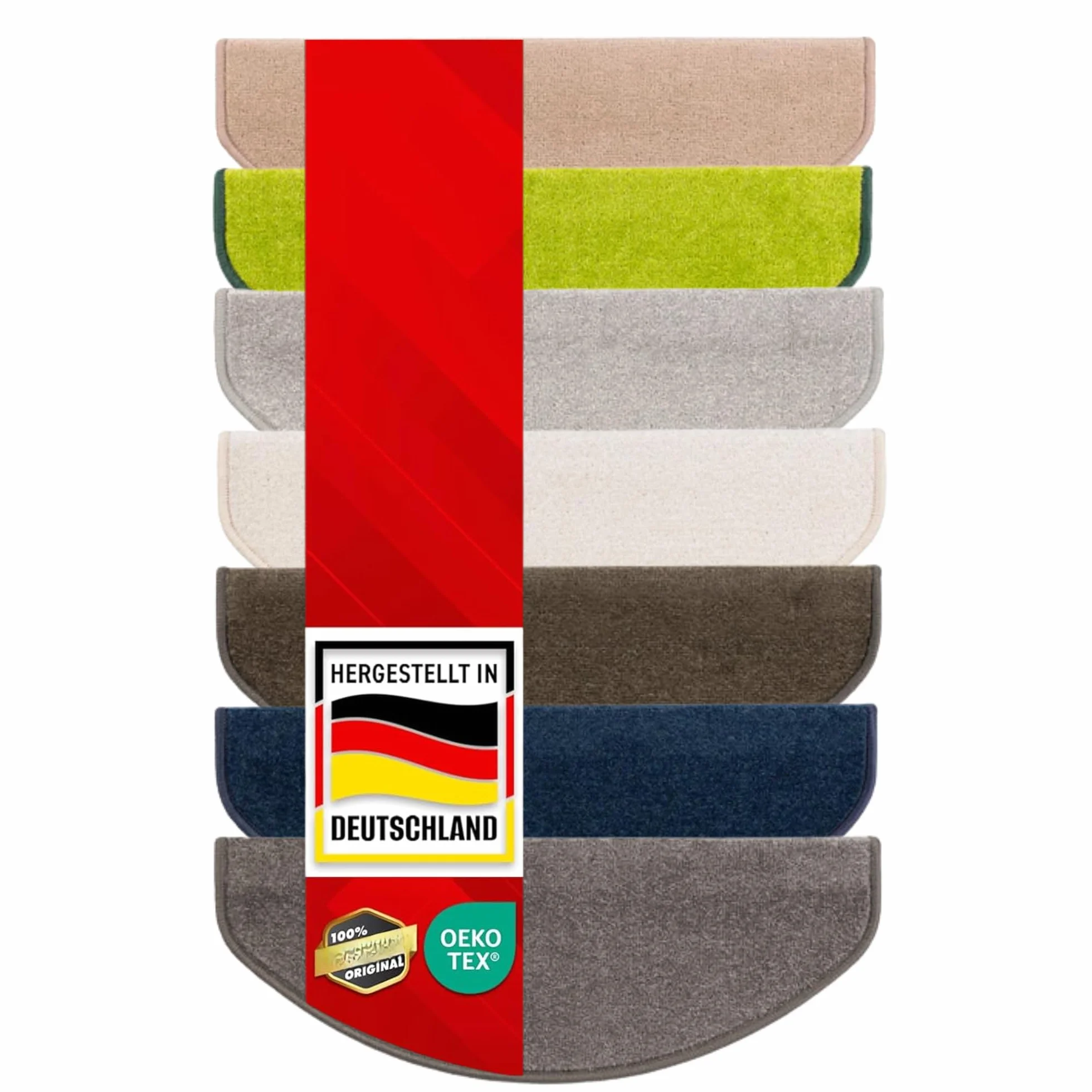 ETM Dynasty oryginalne maty na schody 1 sztuka 65 x 23,5 cm 20 kolorów 20 modeli