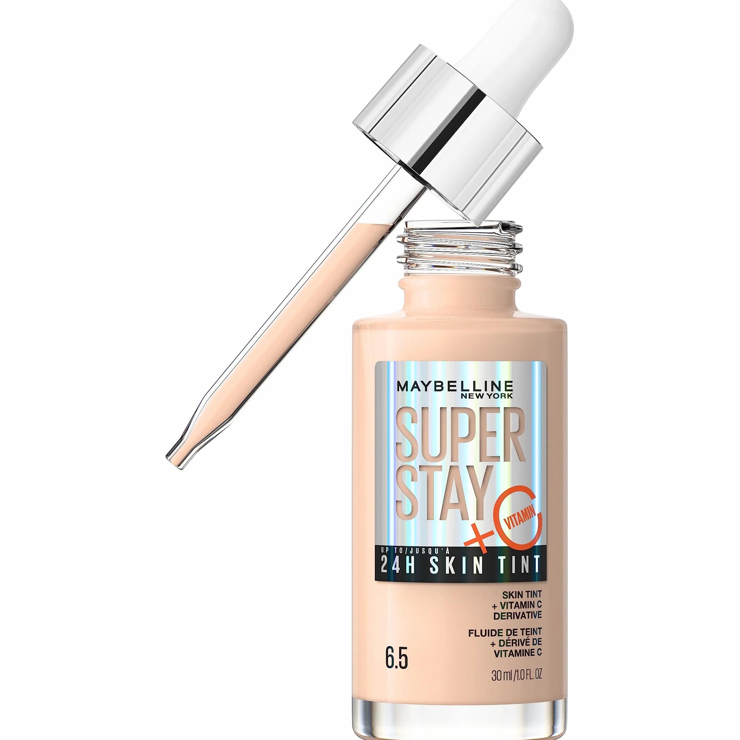 Maybelline New York SUPER STAY 24H SKIN TINT 6.5 długotrwały podkład rozświetlający
