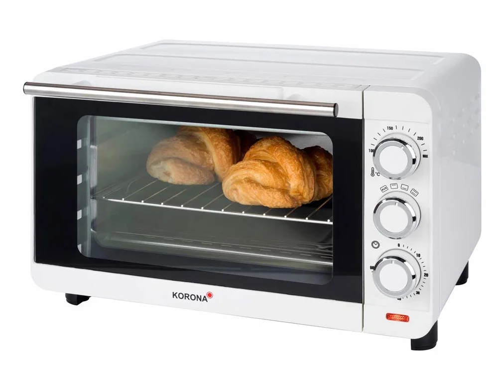 Korona 57004 piec do tostów mini piekarnik 14 litrów 1200 W biały