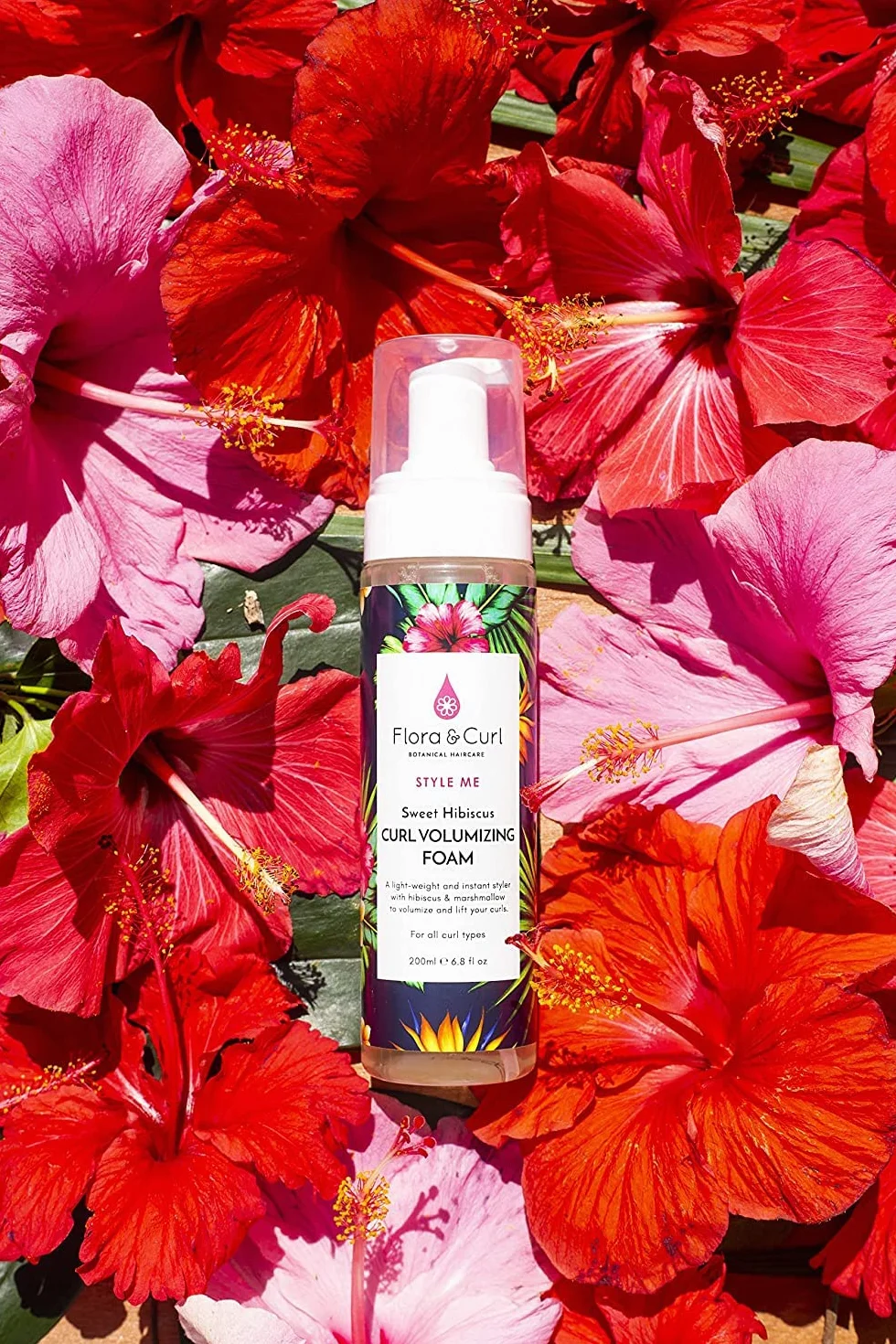 Sweet hibiscus curl volumizing foam 200ml