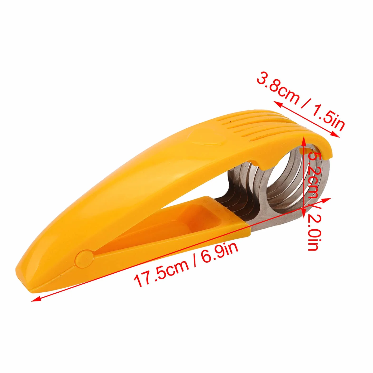 Krajalnica do Bananów, Krajalnica do Bananów Krajalnica Obieraczka do Owoców Chopper ze Stali Nierdzewnej Obieraczka do Sałatek i Warzyw Narzędzia Kuchenne do Kuchni Domowej