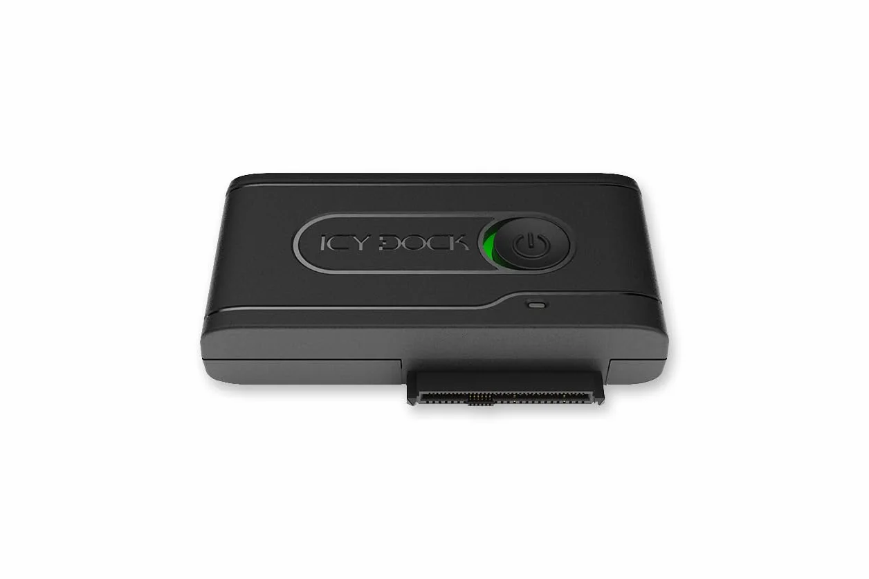 ICY DOCK Adapter EZ Ex MB931U-1VB R1-1 x 2,5" U.2 NVMe PCIe SFF-8639 SSD do USB 3.2 Gen2 10 Gbps stacja dokująca/czytnik kompatybilny z Thunderbolt 4