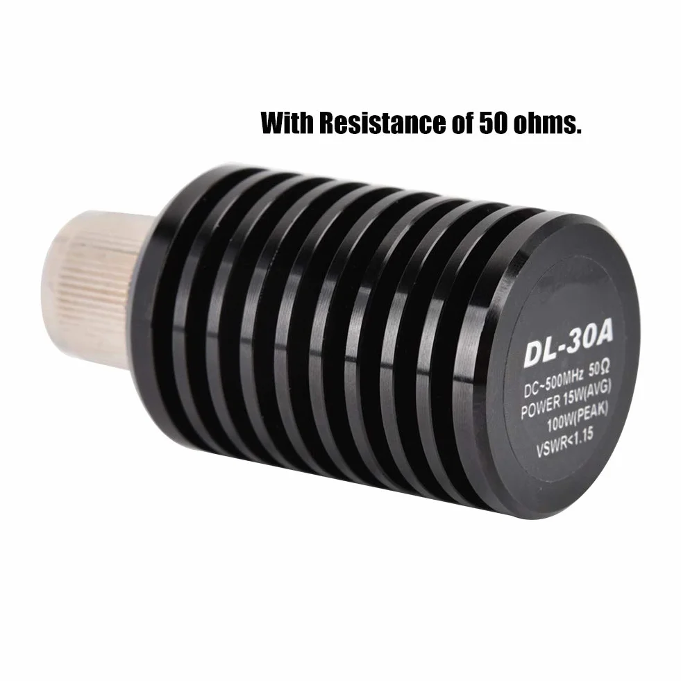 Wireless Dl-30A 50ohm manekin obciążenia 100 W 0-500 MHz Pl-259 złącze UHF antena testowa miernik SWR testowanie mocy dwukierunkowe