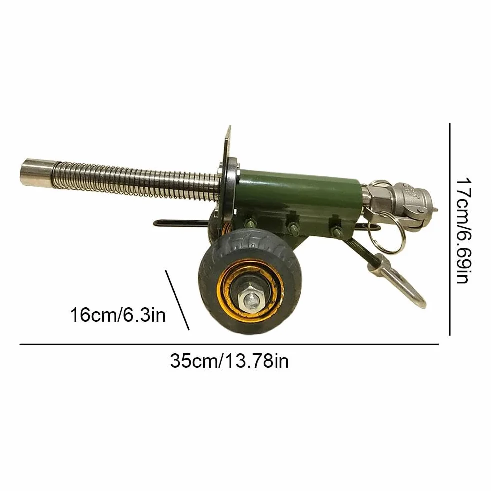 Mini armata ze stali nierdzewnej model petardy dekoracja biurka do domu