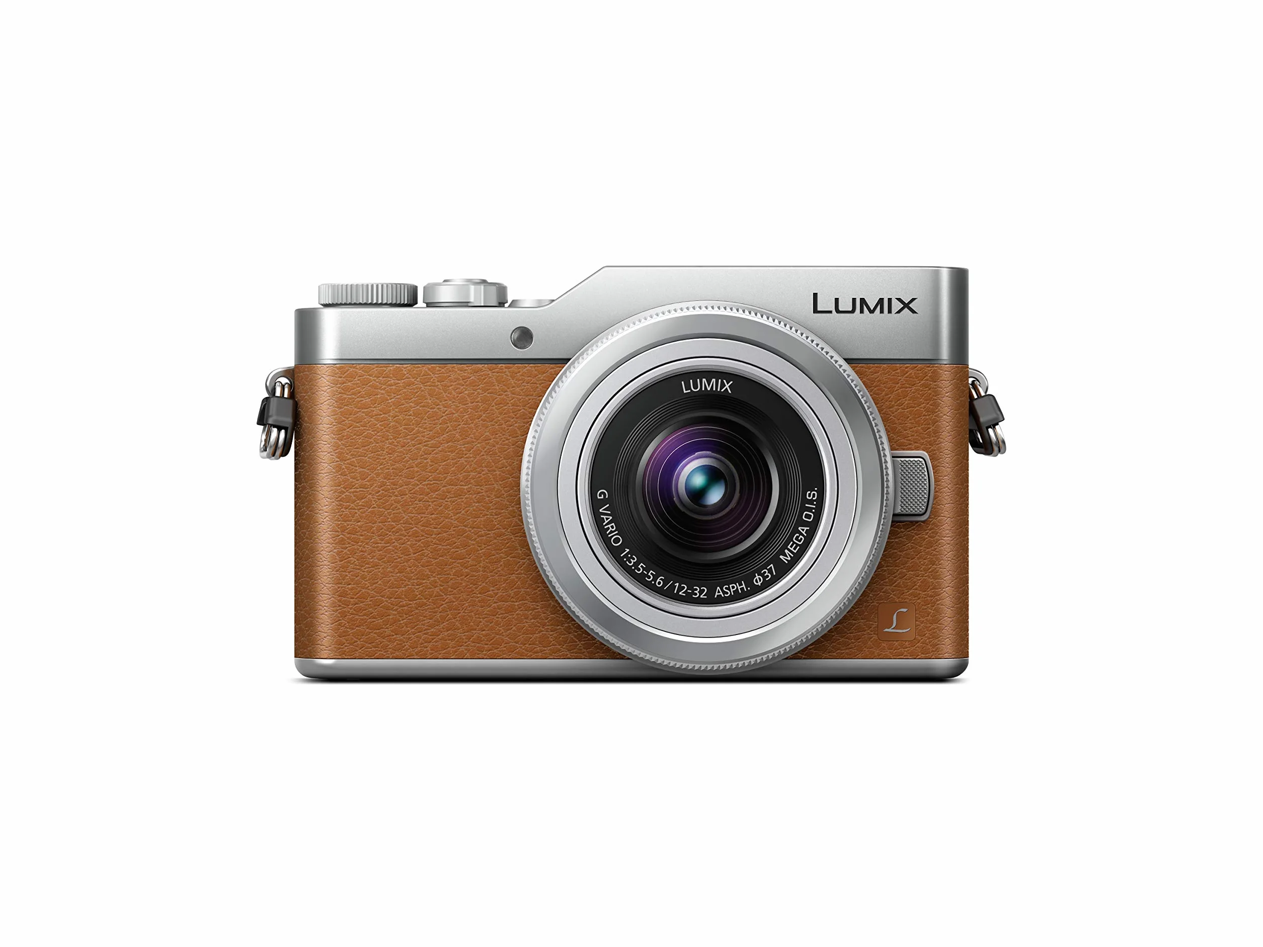 Panasonic DC-GX800KEBT Lumix G Kompaktowa kamera systemowa - jasnobrązowa (obiektyw 12-32 mm, wideo i zdjęcia 4K)