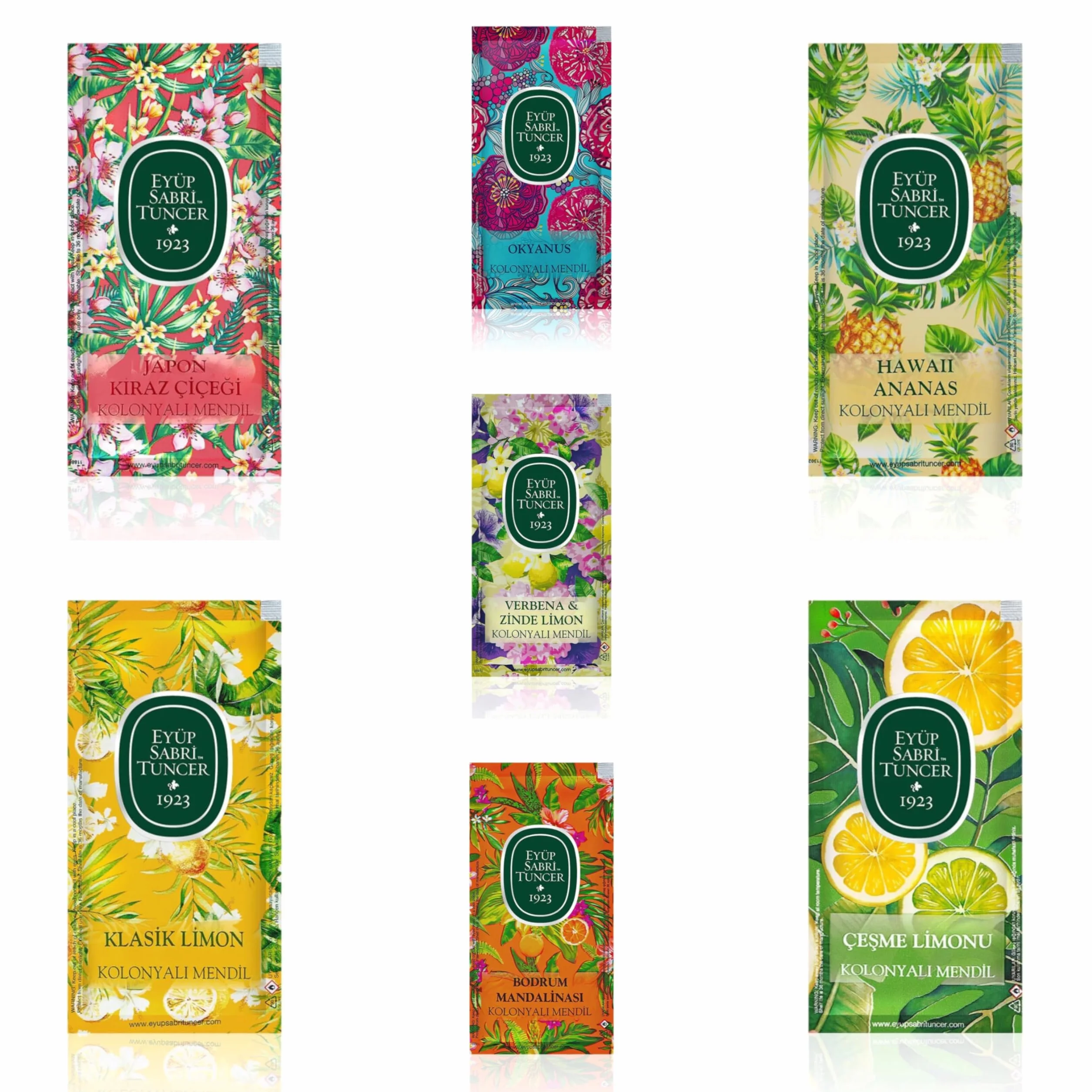 EYÜP SABRİ TUNCER Bodrum Mandarin mydło w piance 500 ml + chusteczki odświeżające, mieszane opakowanie, 150 sztuk, 5 x 10 cm, przetestowane wegańsko i dermatologicznie, delikatne oczyszczanie i