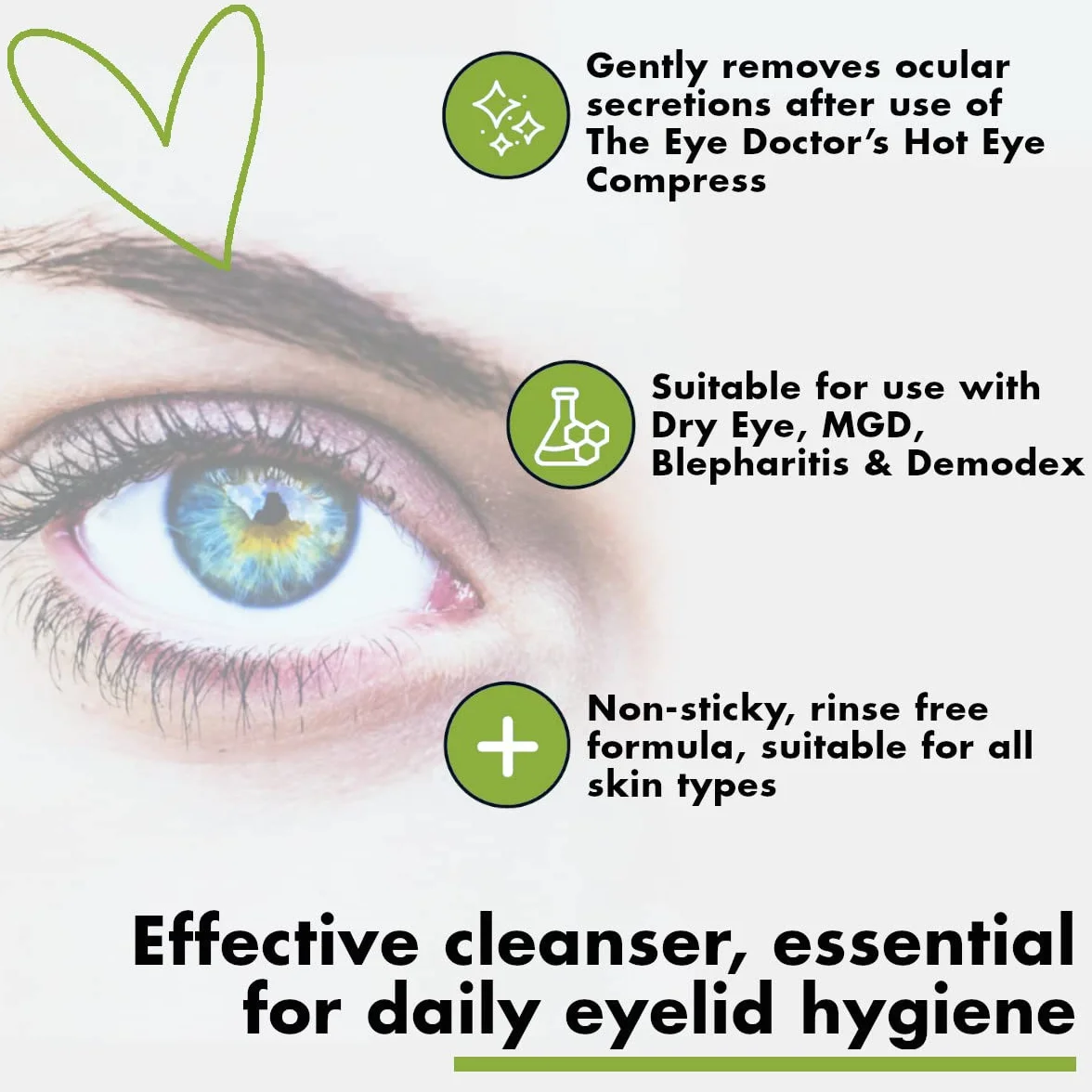 The Eye Doctor Środek do czyszczenia powiek z drzewa herbacianego 100 ml – higiena powiek