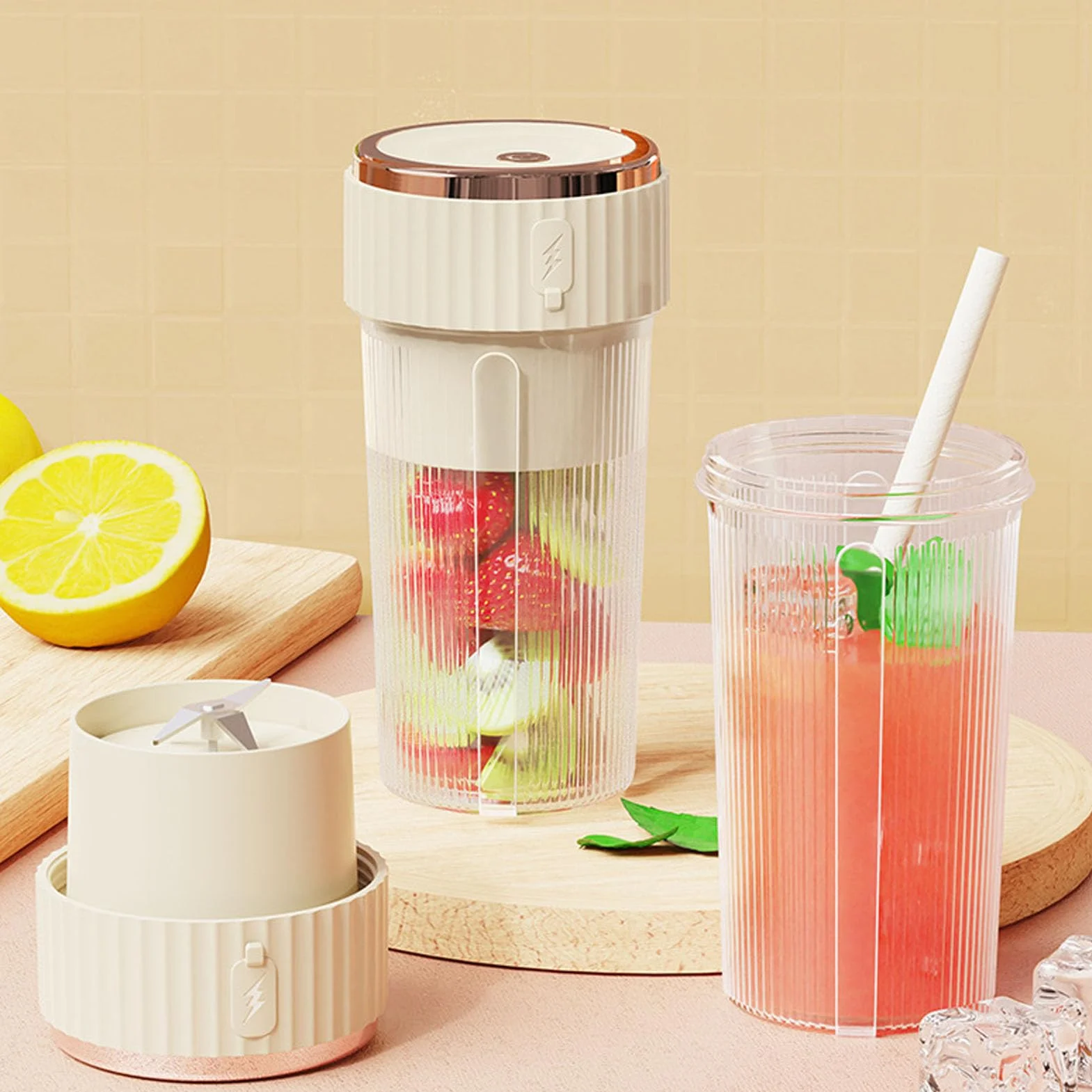 Przenośny Blender USB 300 ml Bezprzewodowy Kubek Blendera
