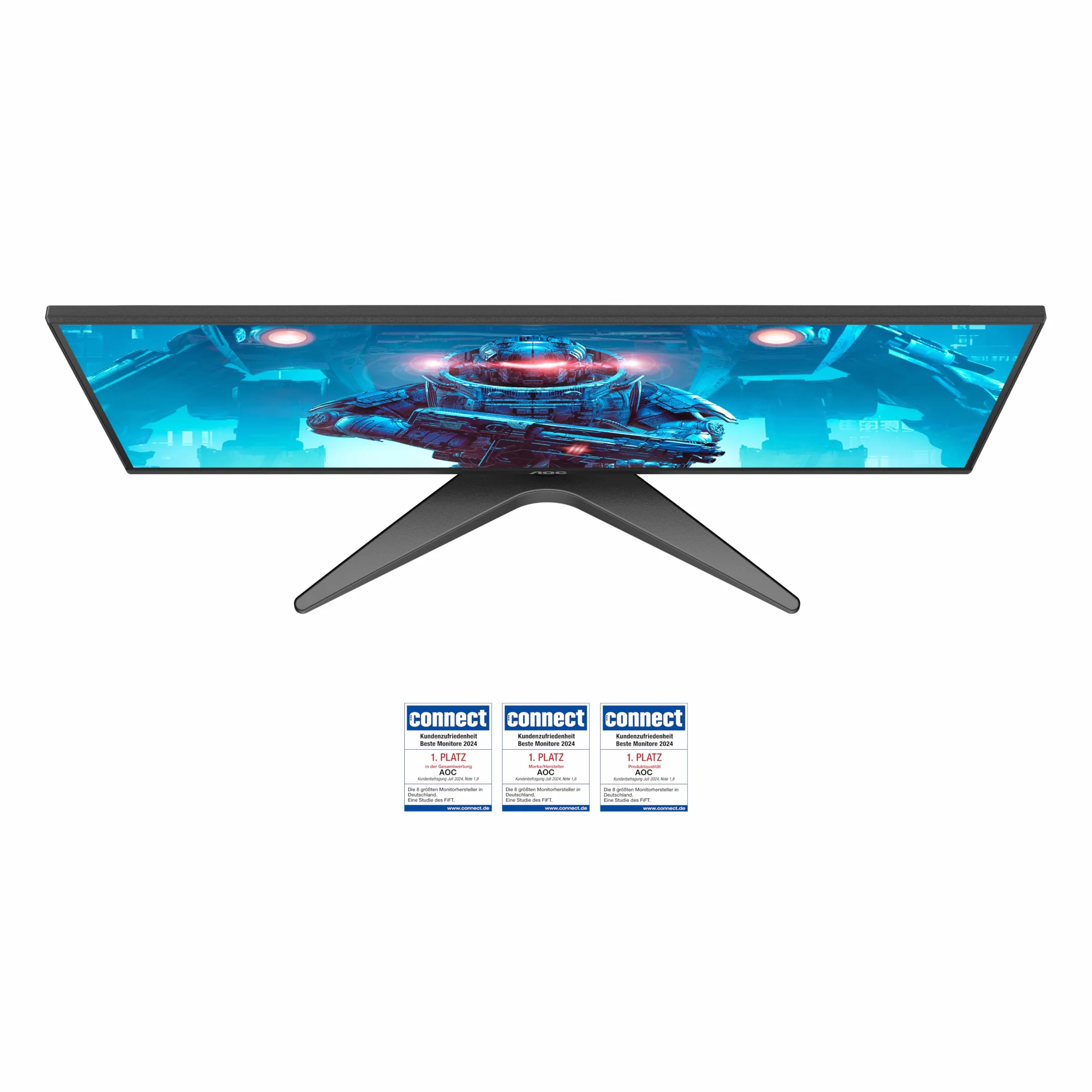 AOC 27B36X 27-calowy monitor do gier FHD, 144 Hz, IPS, 0,5 ms MPRT, synchronizacja adaptacyjna, HDR10, (1920 x 1080, HDMI 1x 1,4, DP 1x 1,4), czarny