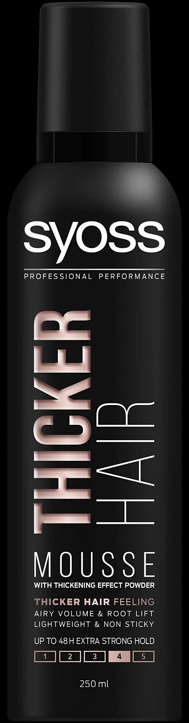 Syoss Thicker Hair mus do włosów, 250 ml, 6 sztuk