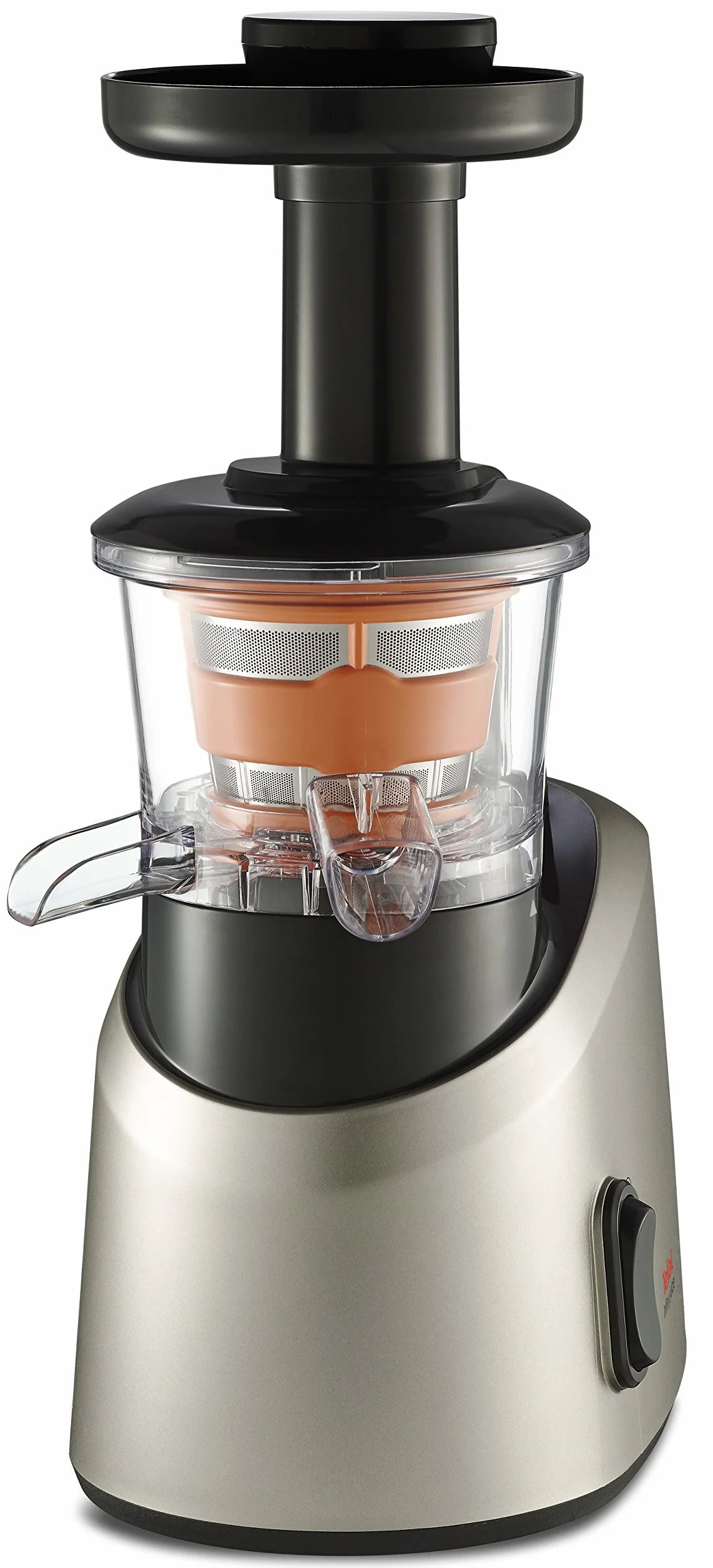 Tefal Infiny Juice ZC255B38 Wyciskarka do Cytrusów 200 W 800 ml Stal Szlachetna Czarny Szary