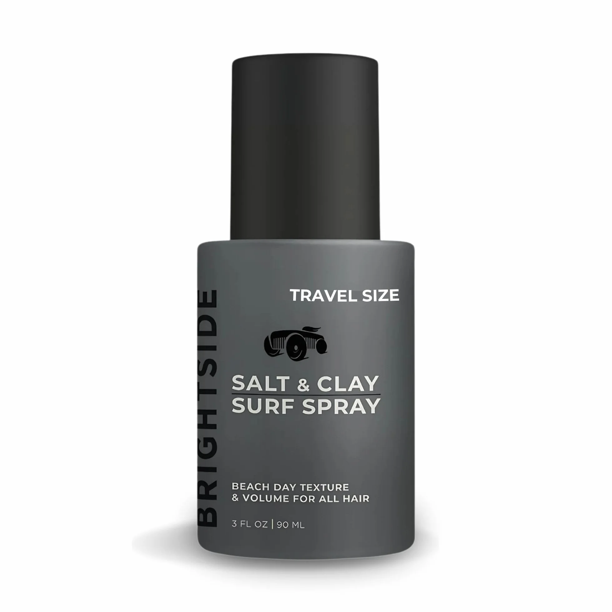 BRIGHTSIDE Salt & Clay Surf spray do teksturowania i objętości, sól i glina krzemionkowa, mieszanka oczaru wirginijskiego i zielonej herbaty, do wszystkich rodzajów włosów, 90 ml
