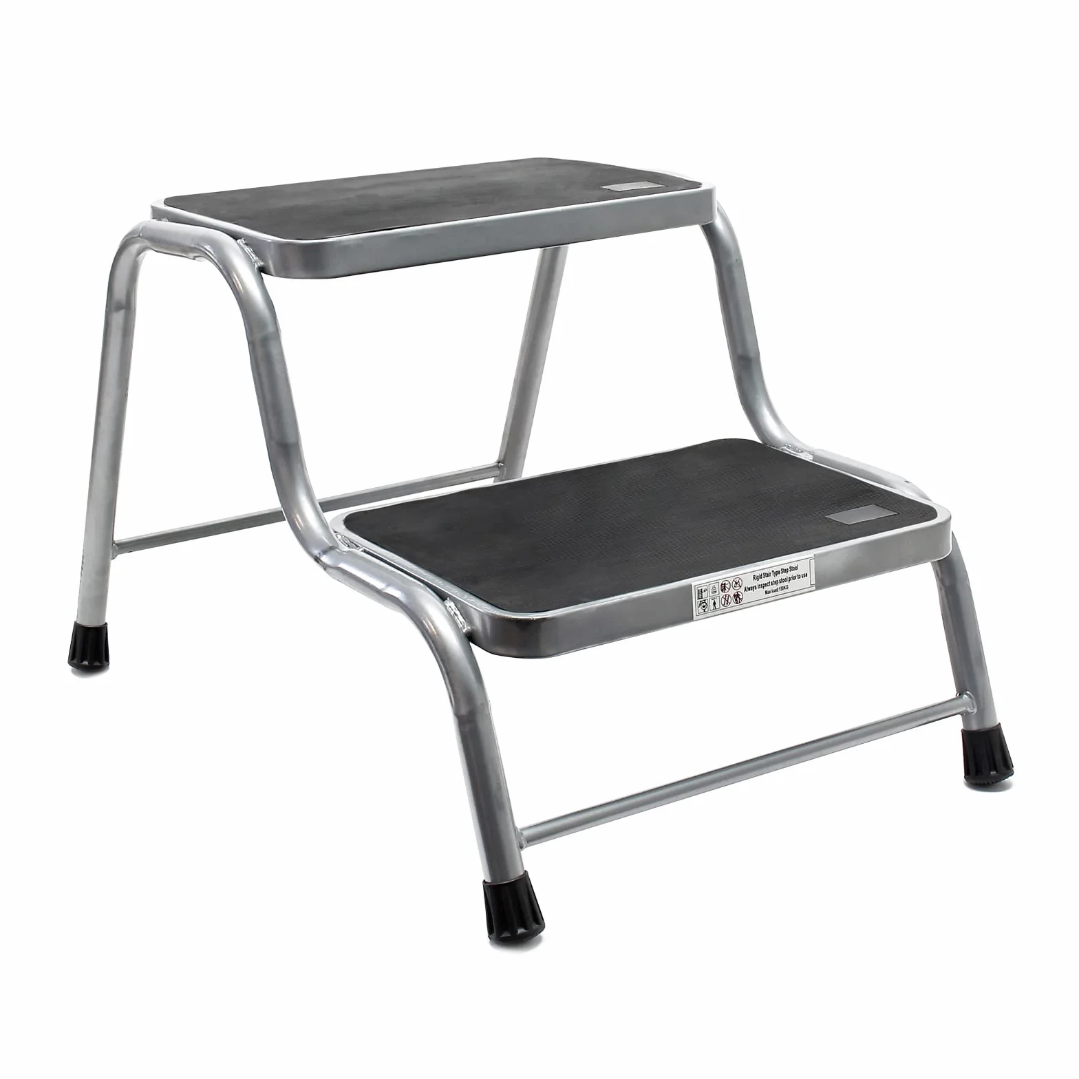 Podwójny stopień taboret schodki stalowe antypoślizgowe 150 kg