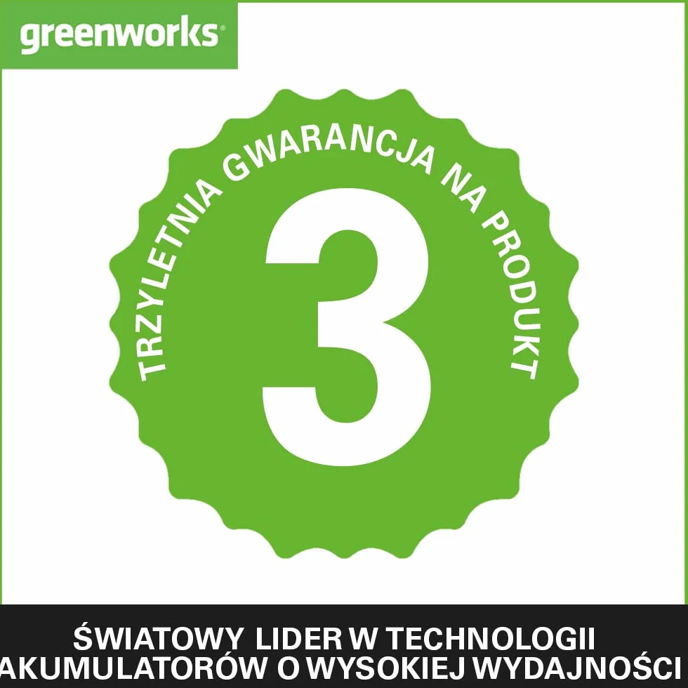 Greenworks G24FAN Akumulatorowy Wentylator Hybrydowy 25,4 cm 2600 obr/min 5 Ustawień Szybkości Obrotowa Głowica 360° BEZ Akumulatora 24V